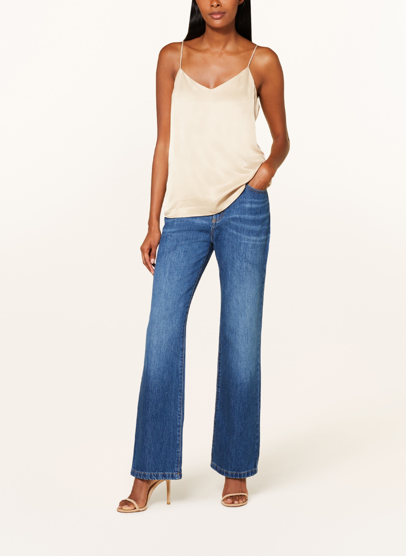 ANTONELLI firenze Straight jeans PETER, Color: 810 denim blue (Image 2)