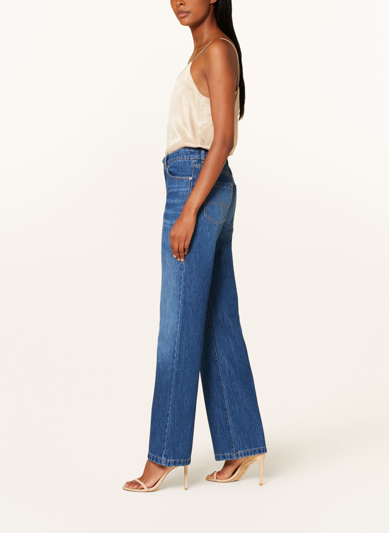 ANTONELLI firenze Straight jeans PETER, Color: 810 denim blue (Image 4)