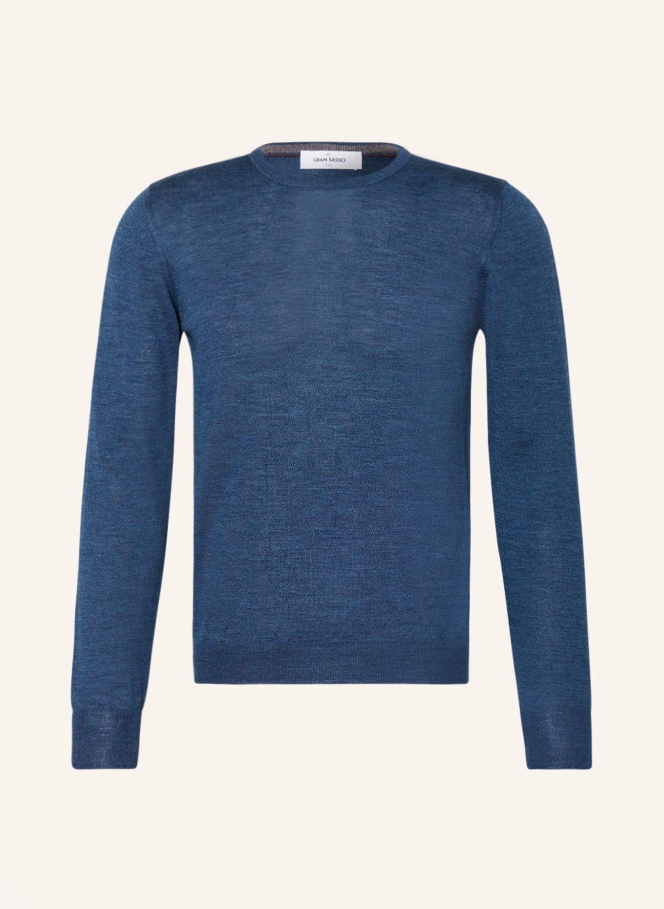 GRAN SASSO Sweater with silk, Color: BLUE (Image 1)