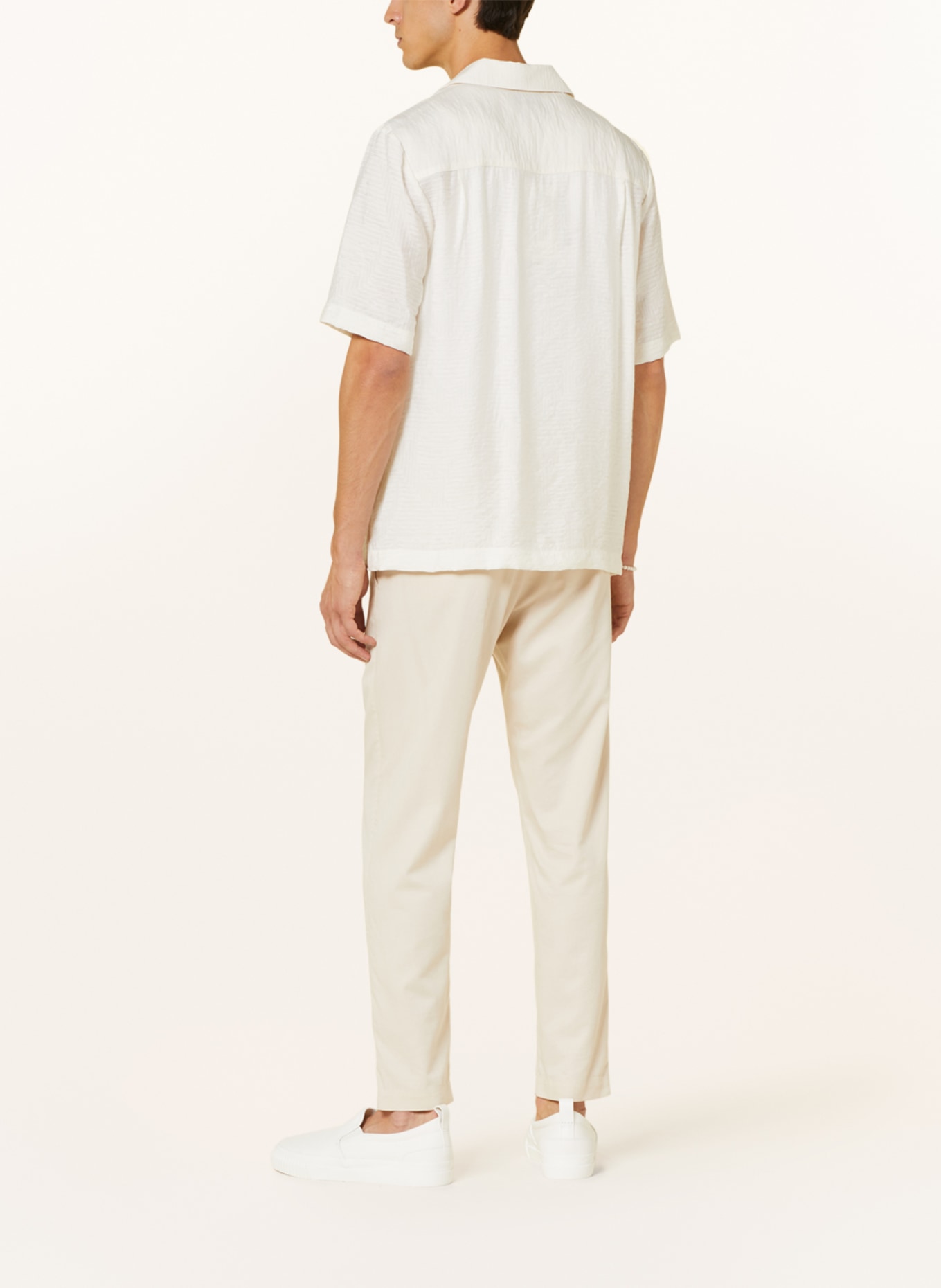 COS Resort shirt relaxed fit, Color: ECRU (Image 3)