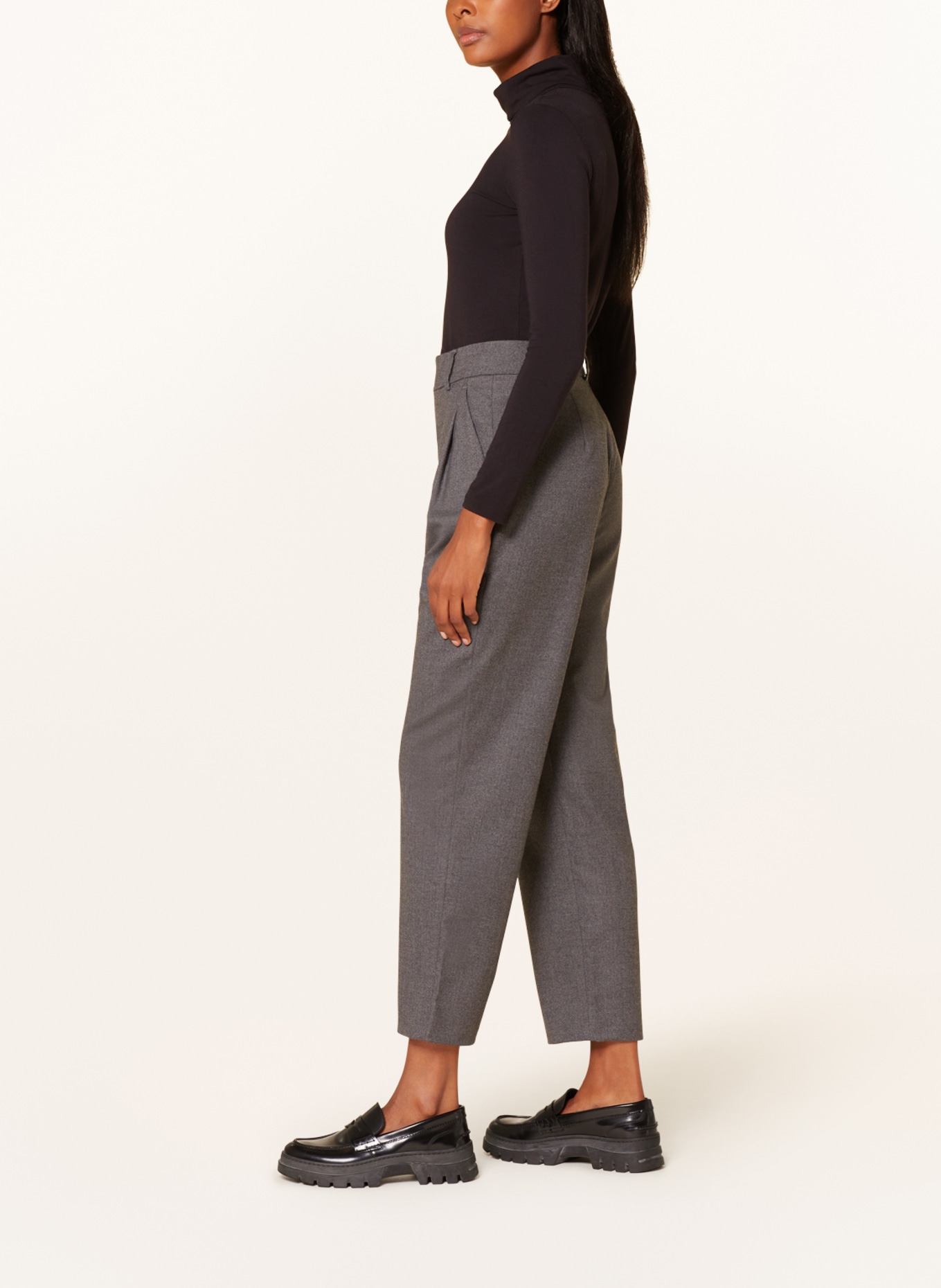 ROSSI Trousers LUAN, Color: GRAY (Image 4)