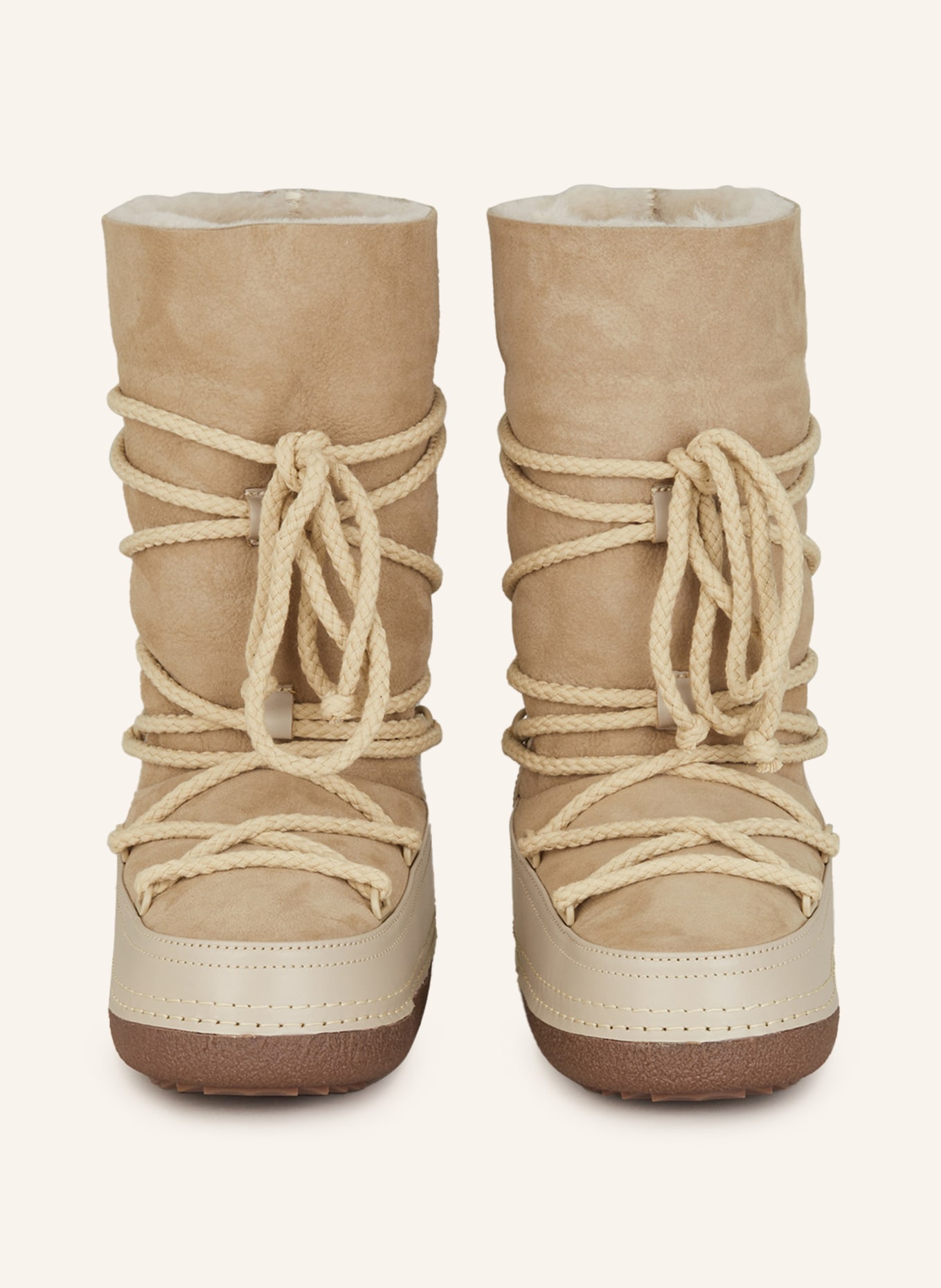 INUIKII Plateau-Boots CLASSIC HIGH, Farbe: BEIGE (Bild 3)