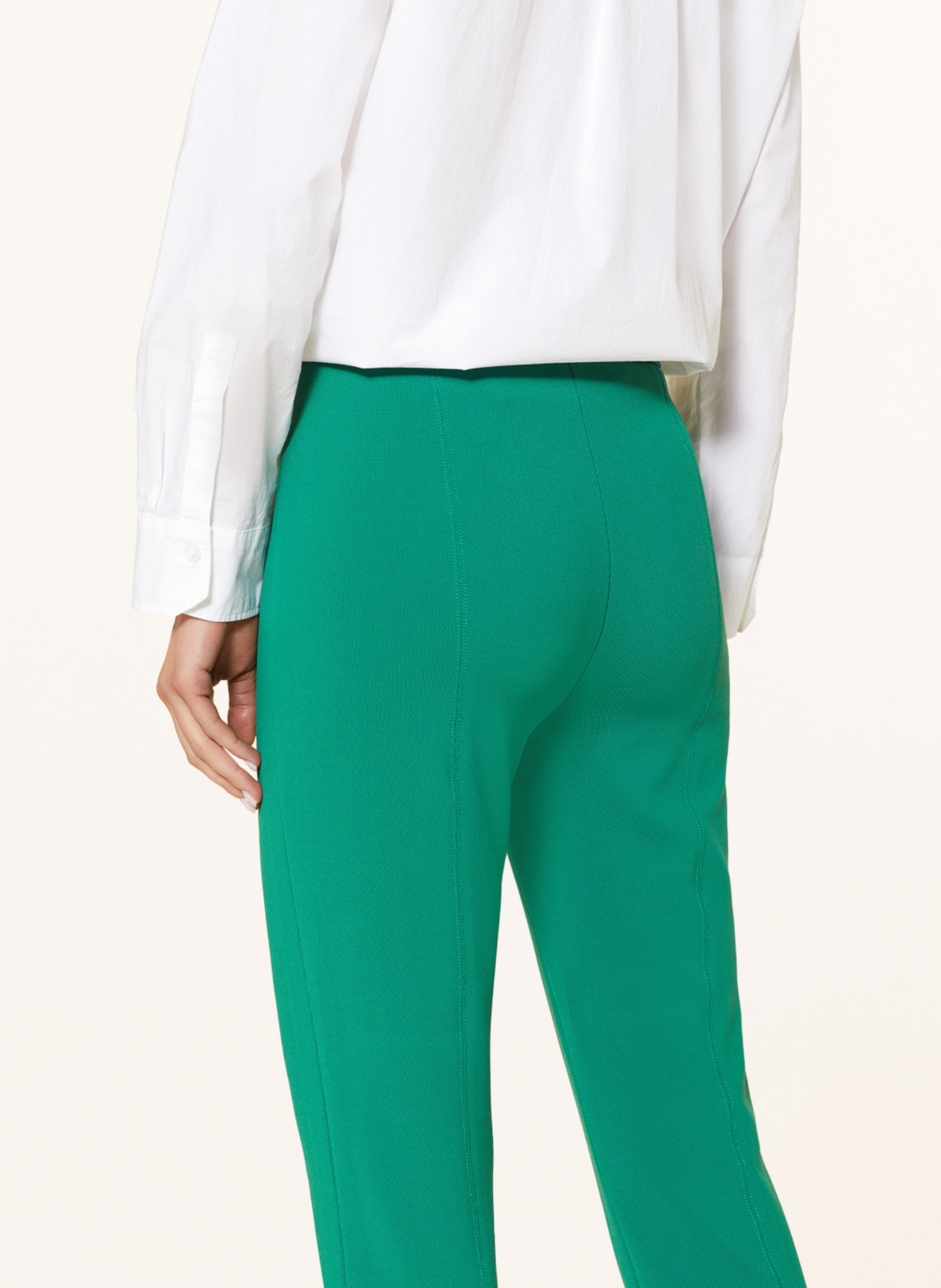 RAFFAELLO ROSSI Trousers MAC, Color: GREEN (Image 5)