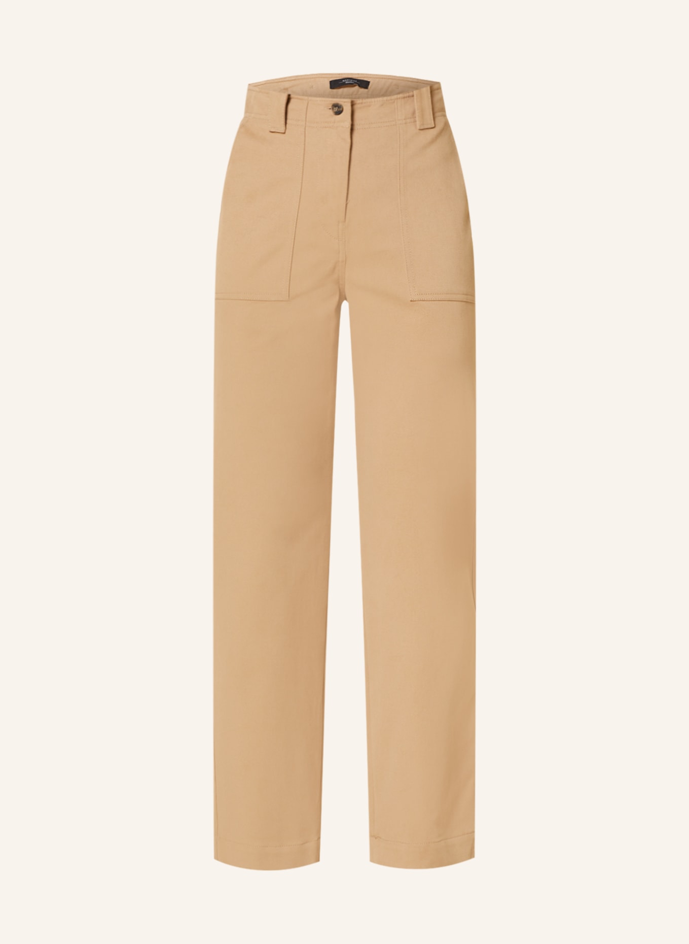 WEEKEND MaxMara Trousers OTTOBRE, Color: CAMEL (Image 1)