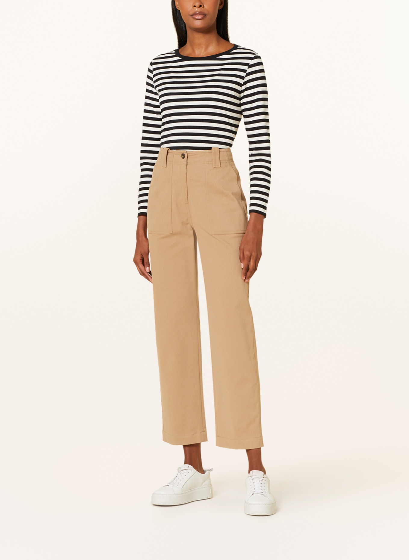WEEKEND MaxMara Trousers OTTOBRE, Color: CAMEL (Image 2)