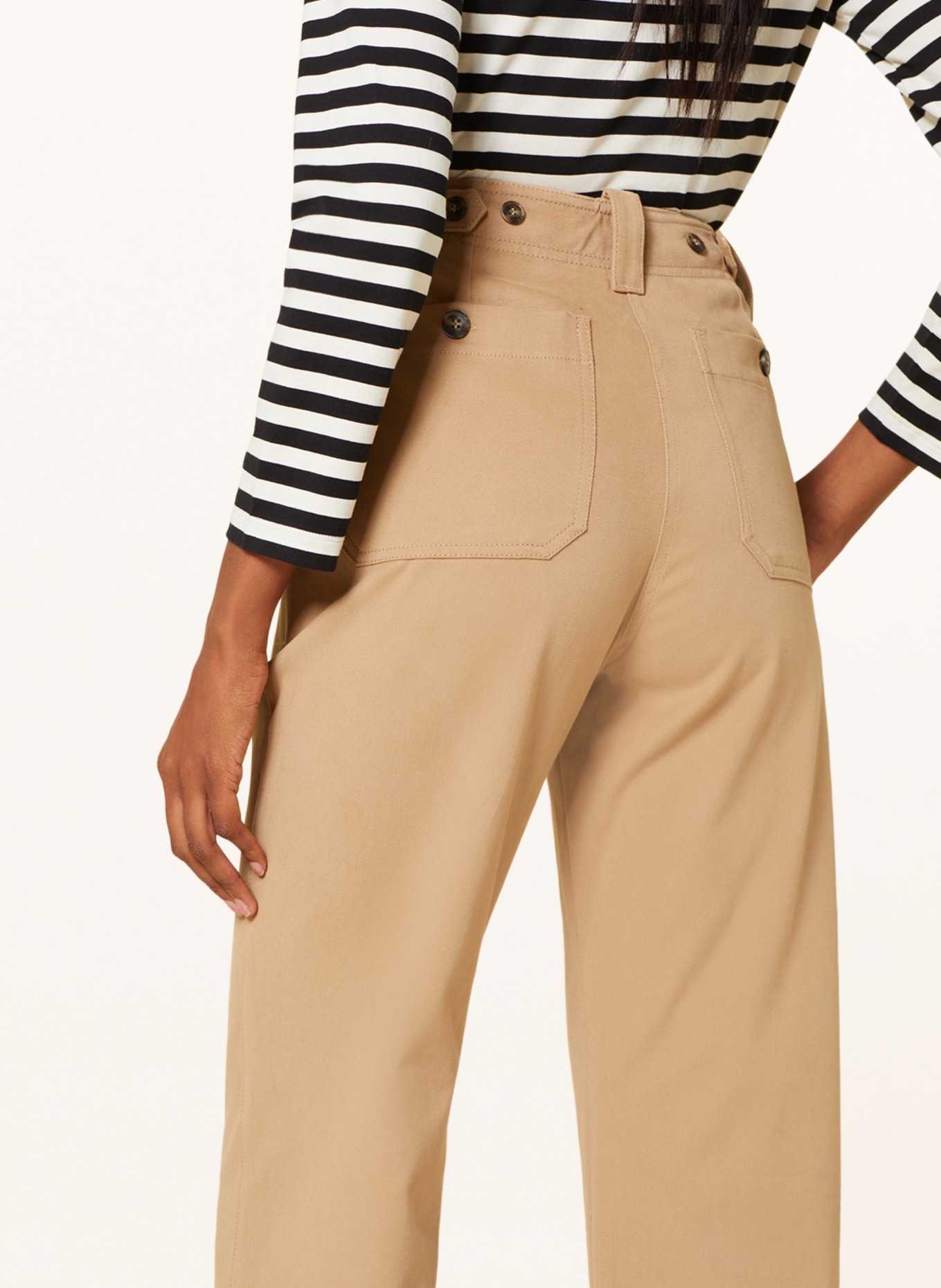 WEEKEND MaxMara Trousers OTTOBRE, Color: CAMEL (Image 5)