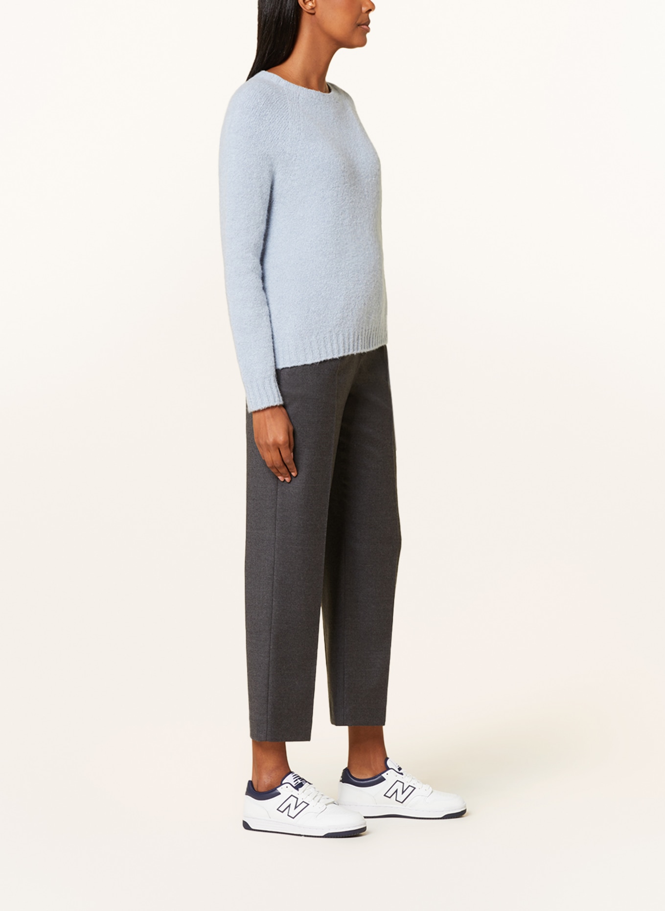WEEKEND MaxMara Trousers CAMBRA, Color: DARK GRAY (Image 4)