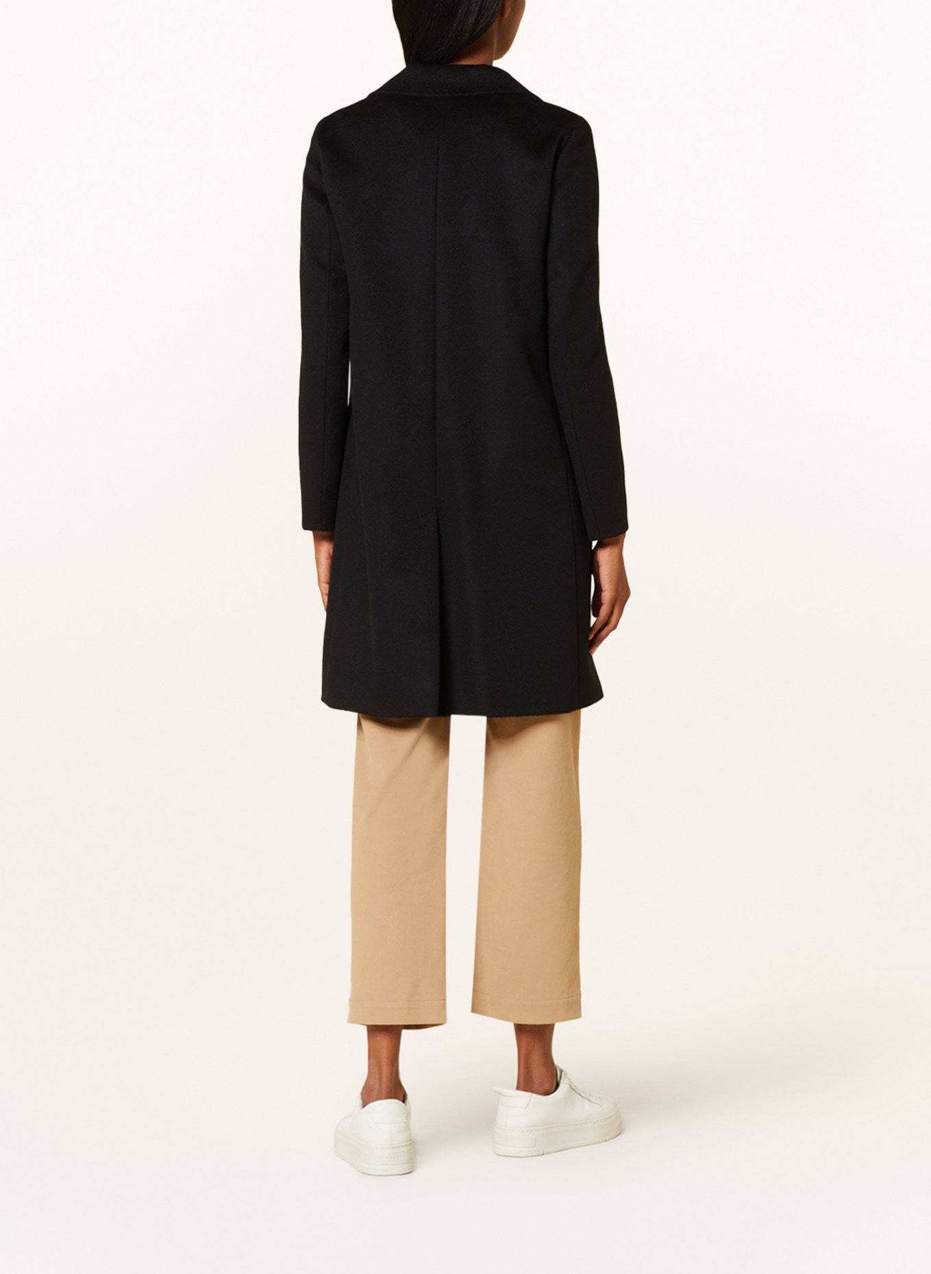 WEEKEND MaxMara Wool coat TEVERE, Color: BLACK (Image 3)