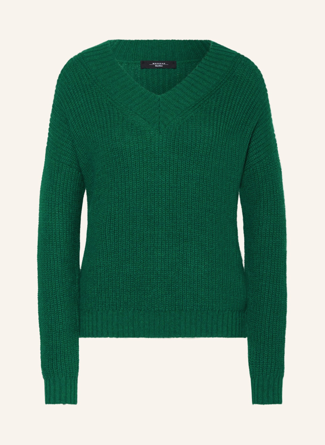 WEEKEND MaxMara Oversized sweater VIAGGIO, Color: GREEN (Image 1)
