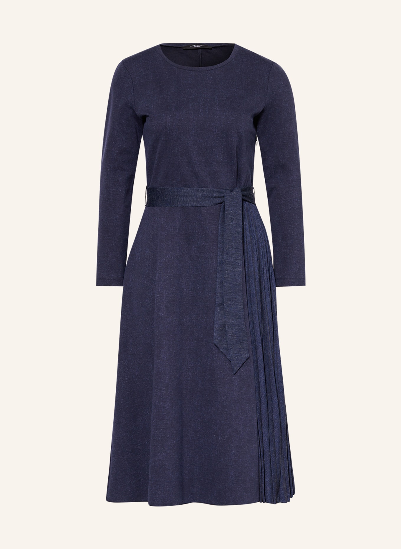 WEEKEND MaxMara Dress CURVATO, Color: BLUE (Image 1)