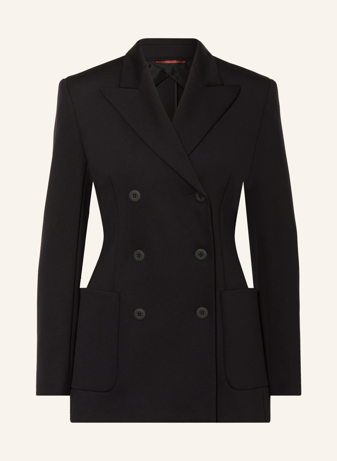 MaxMara STUDIO Jersey blazer MONIQUE, Color: BLACK (Image 1)