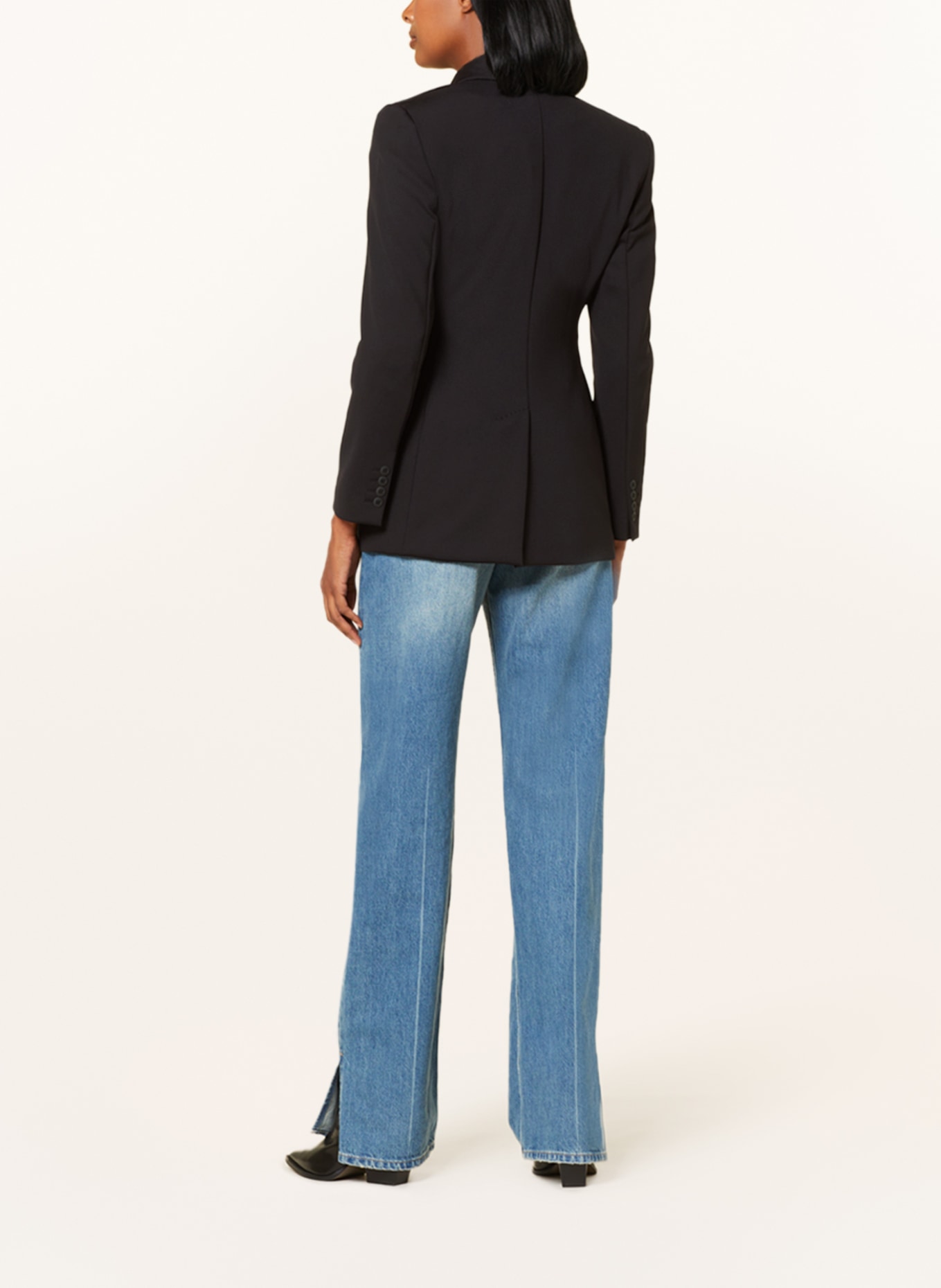 MaxMara STUDIO Jersey blazer MONIQUE, Color: BLACK (Image 3)