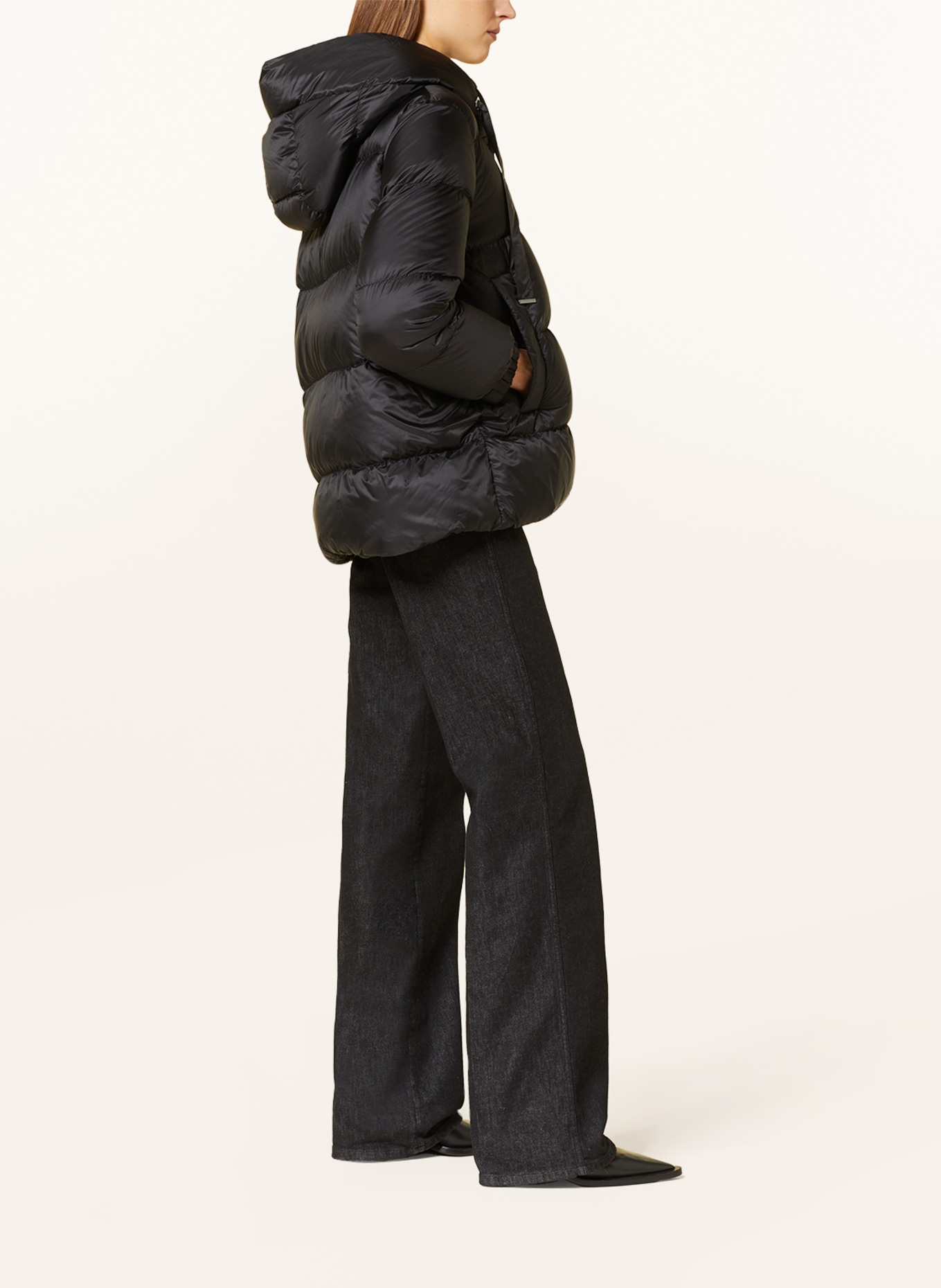 Max Mara Down jacket SEIA, Color: BLACK (Image 4)