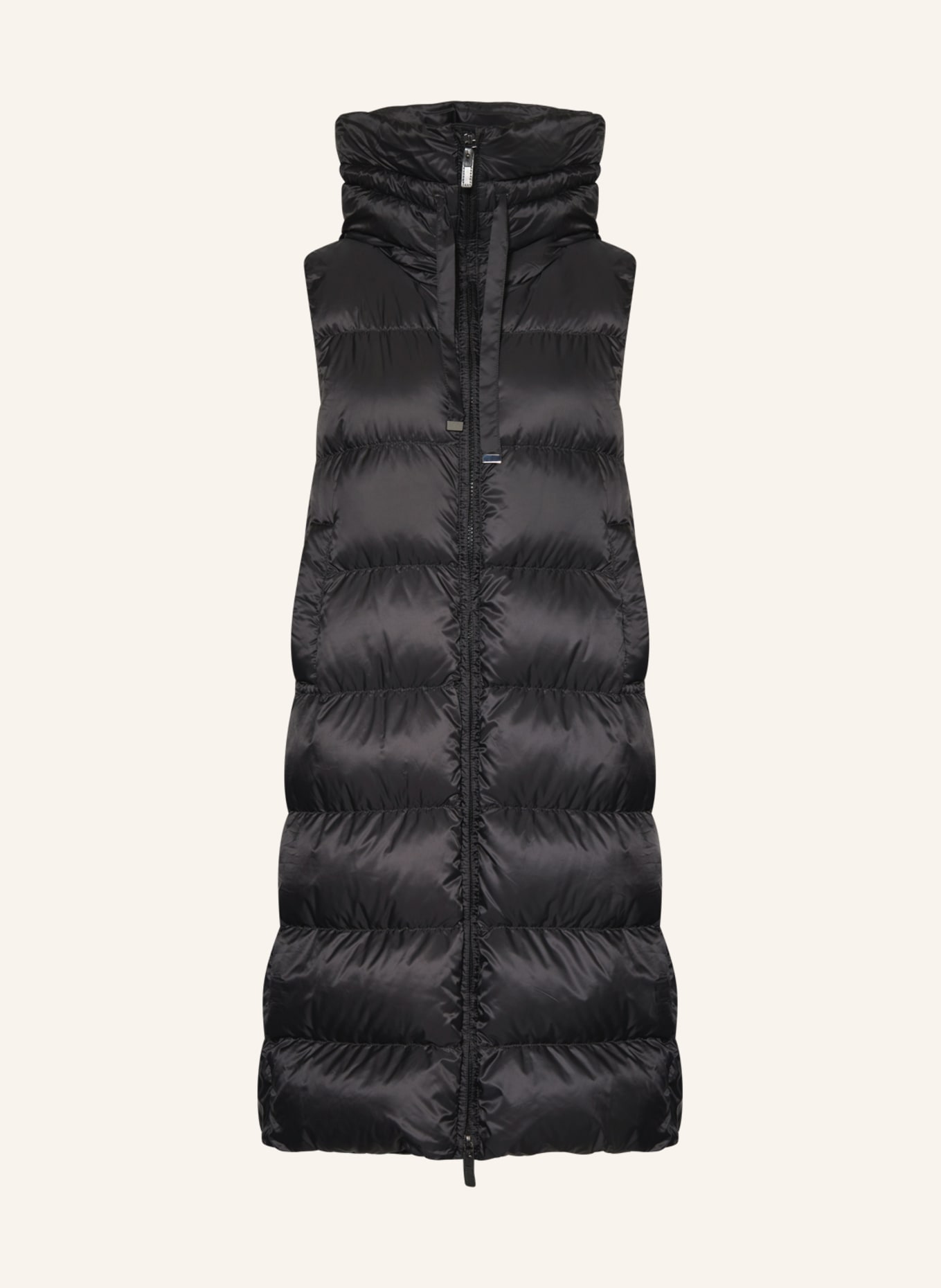 Max Mara Down vest SEIVEST, Color: BLACK (Image 1)