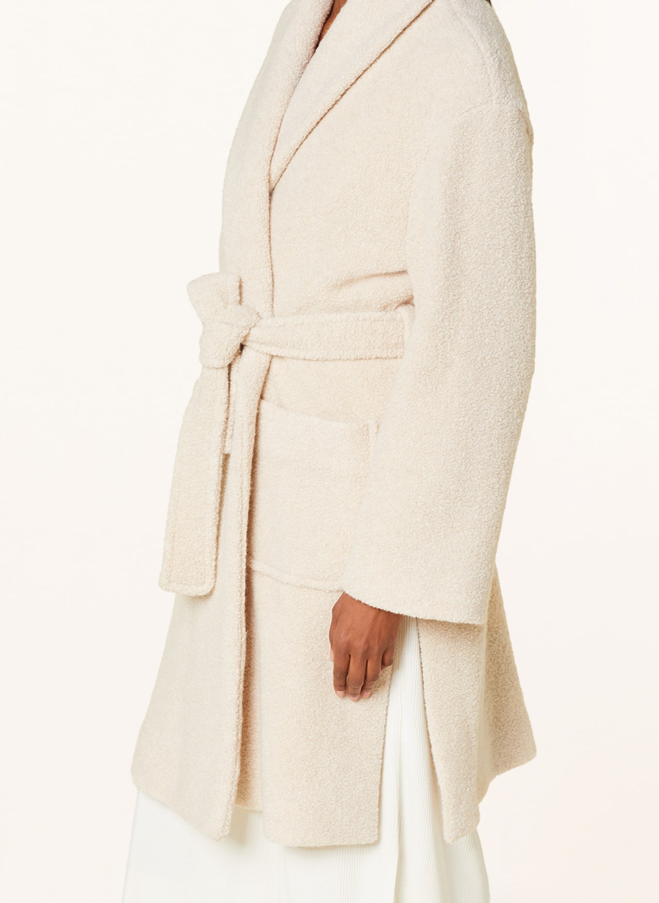MaxMara LEISURE Teddy coat BRAVA, Color: CREAM (Image 4)
