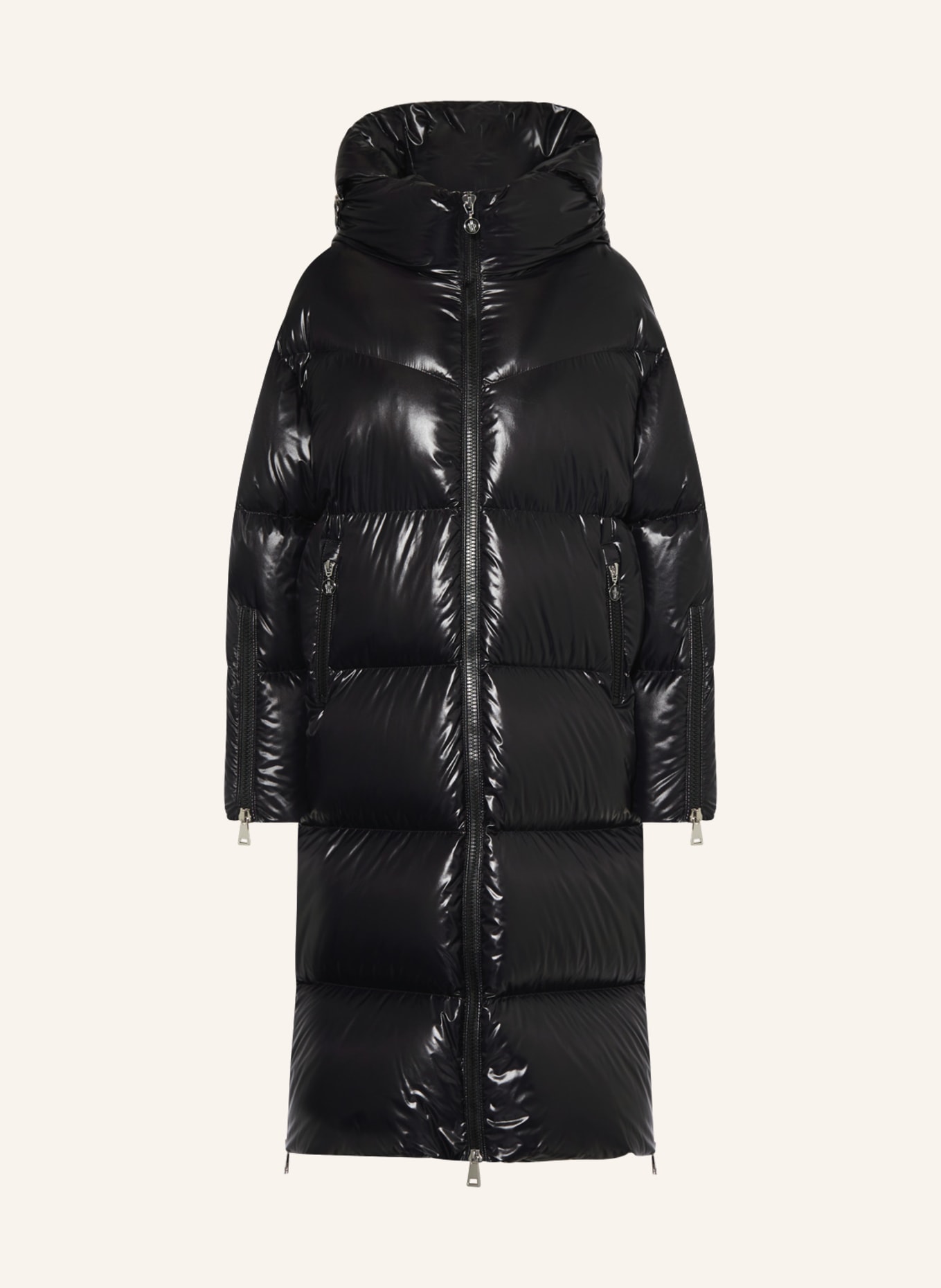 MONCLER Down coat HUPPELONG, Color: BLACK (Image 1)