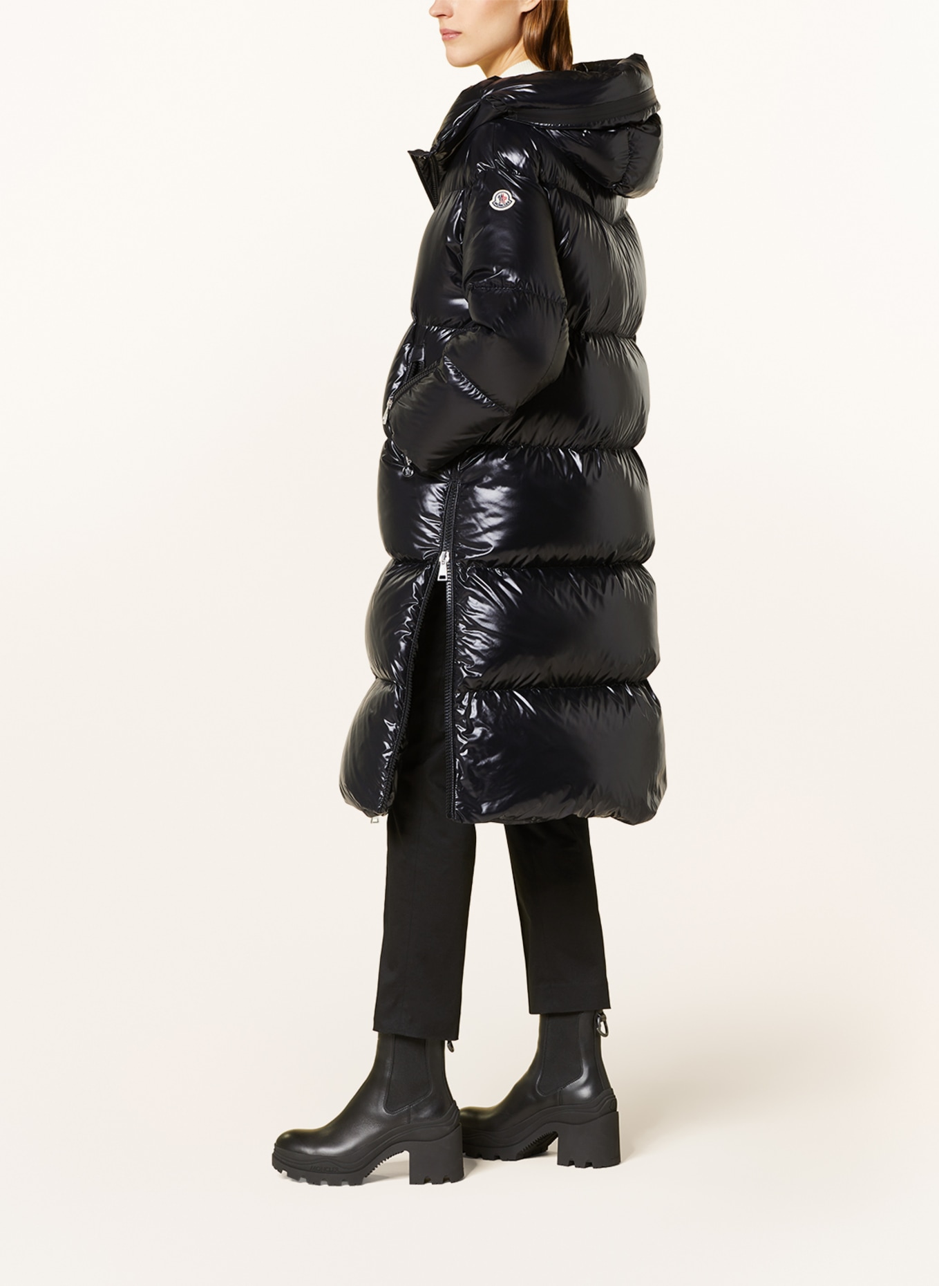 MONCLER Down coat HUPPELONG, Color: BLACK (Image 4)