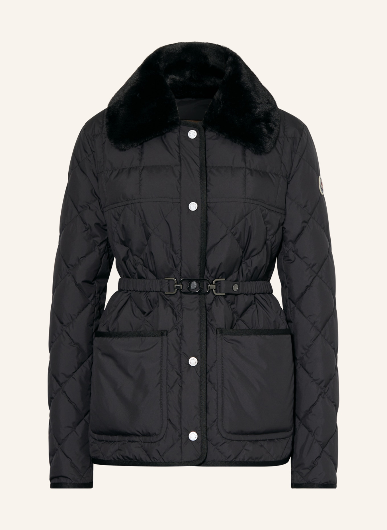 MONCLER Down jacket CYGNE, Color: BLACK (Image 1)