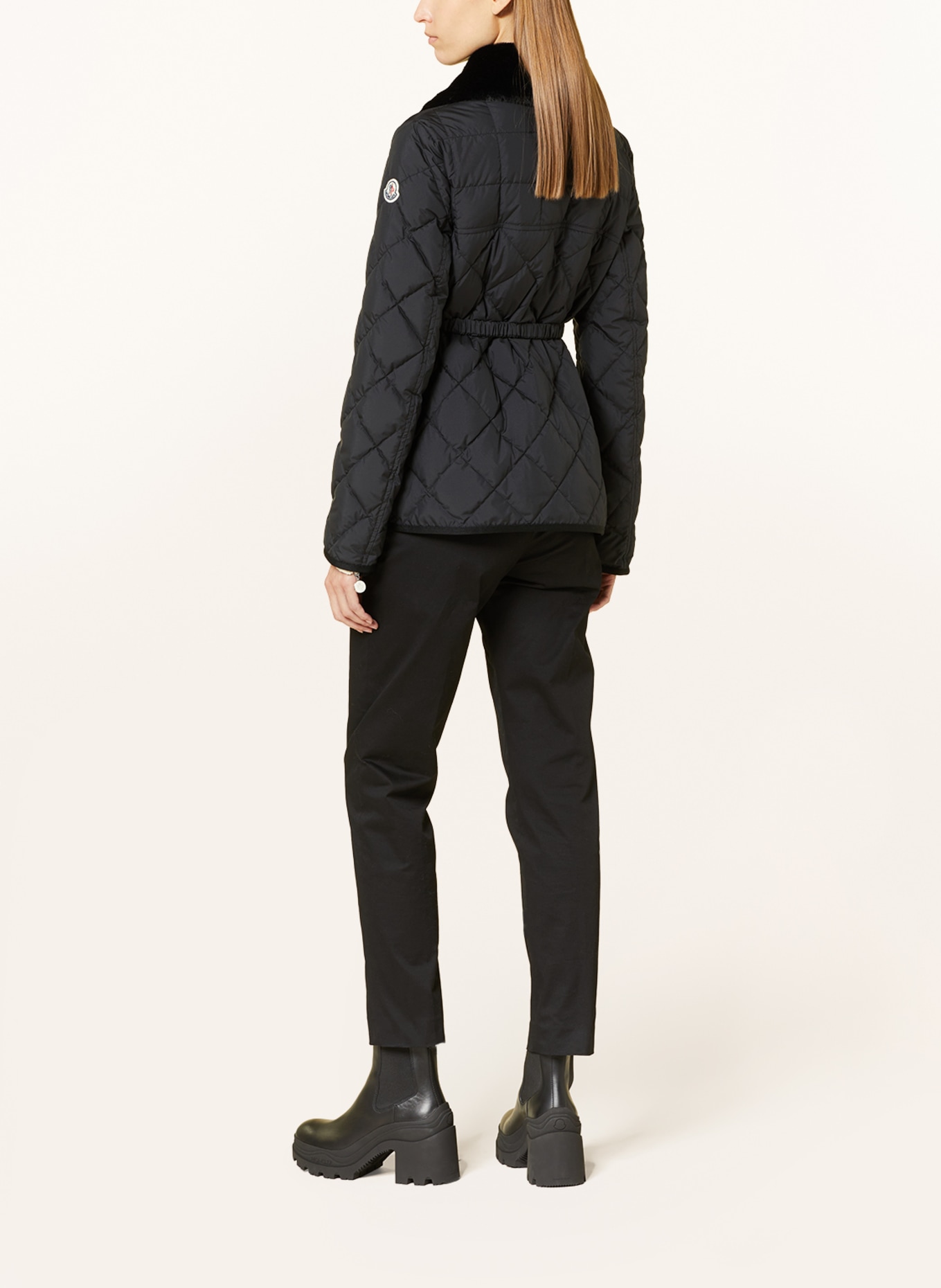 MONCLER Down jacket CYGNE, Color: BLACK (Image 3)
