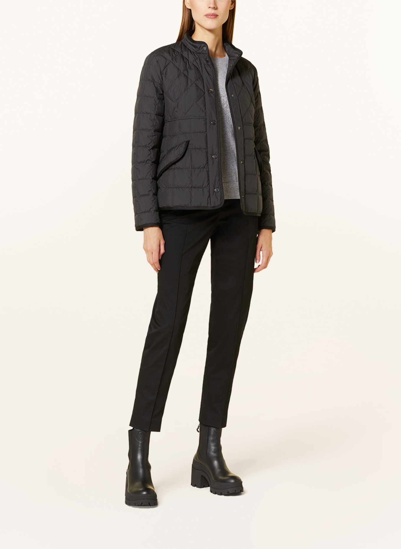 MONCLER Down jacket COURLIS, Color: BLACK (Image 2)