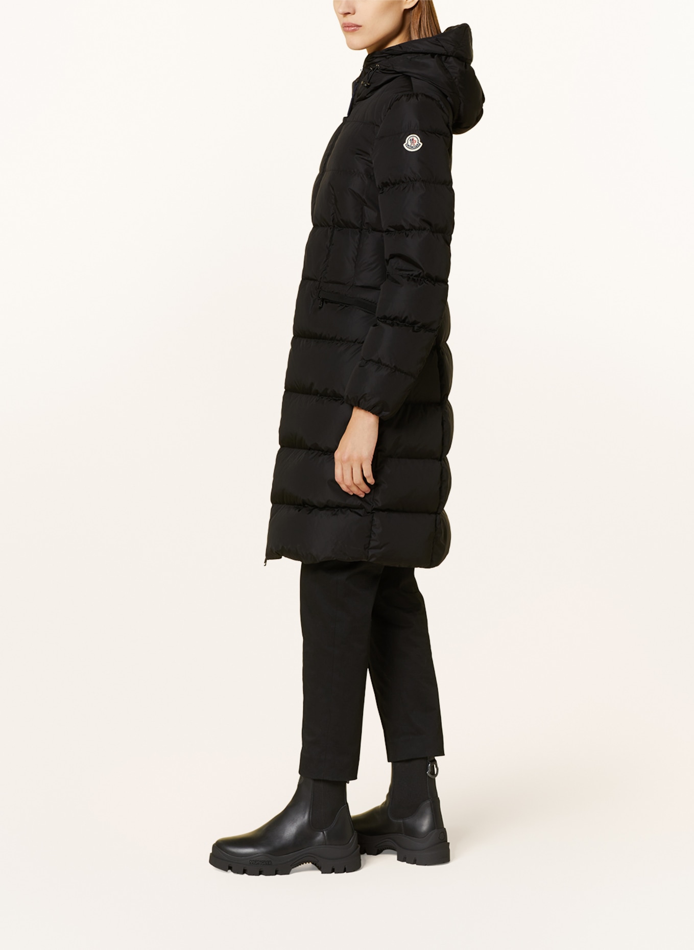 MONCLER Down coat AVOCETTE, Color: BLACK (Image 4)