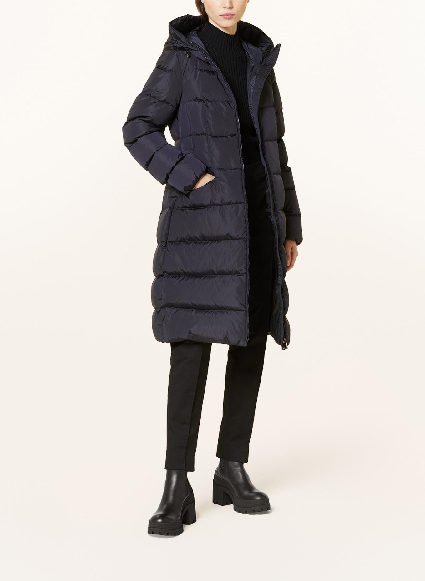 MONCLER Daunenmantel AVOCETTE: DUNKELBLAU