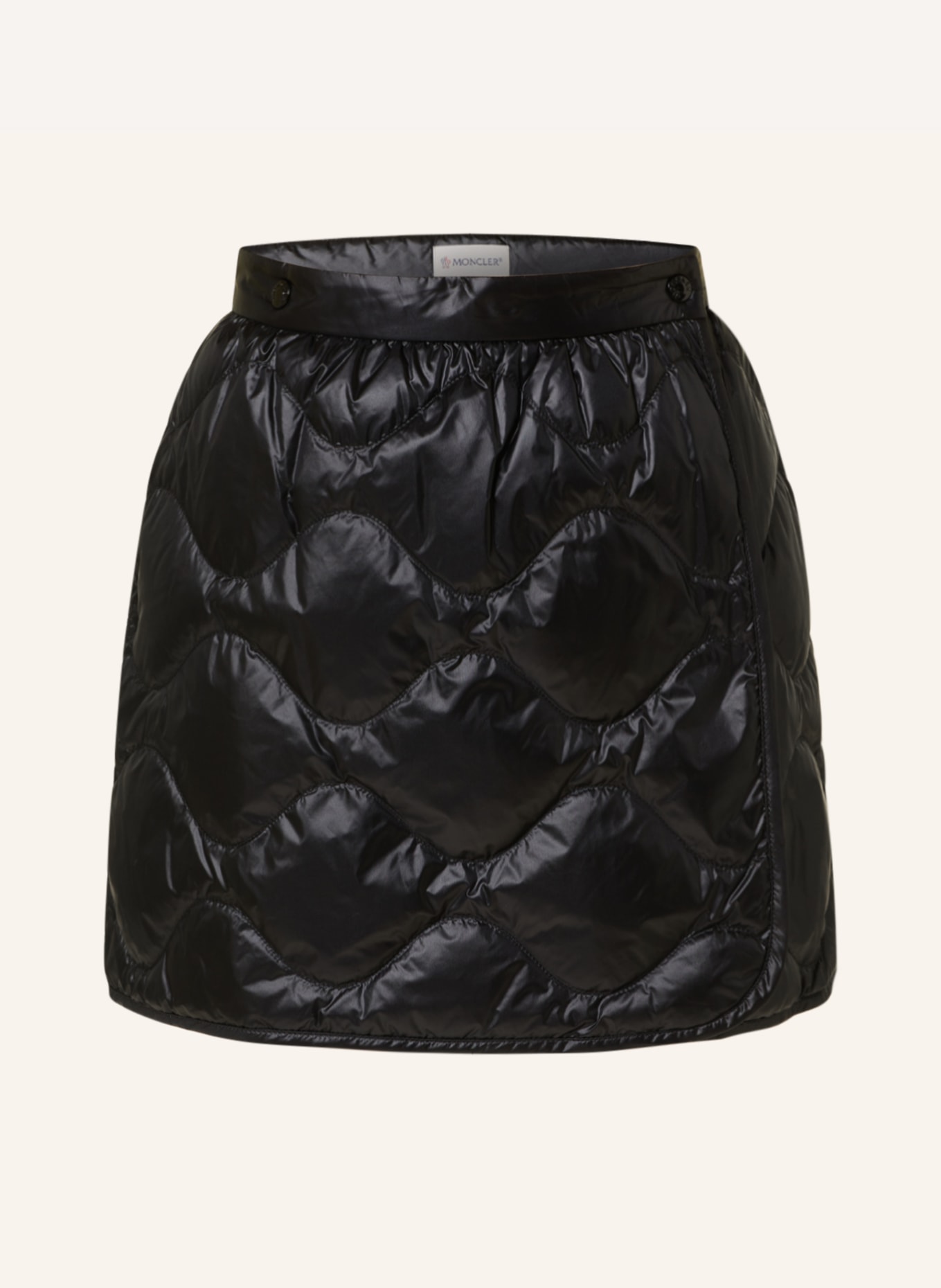 MONCLER Down skirt, Color: BLACK (Image 1)