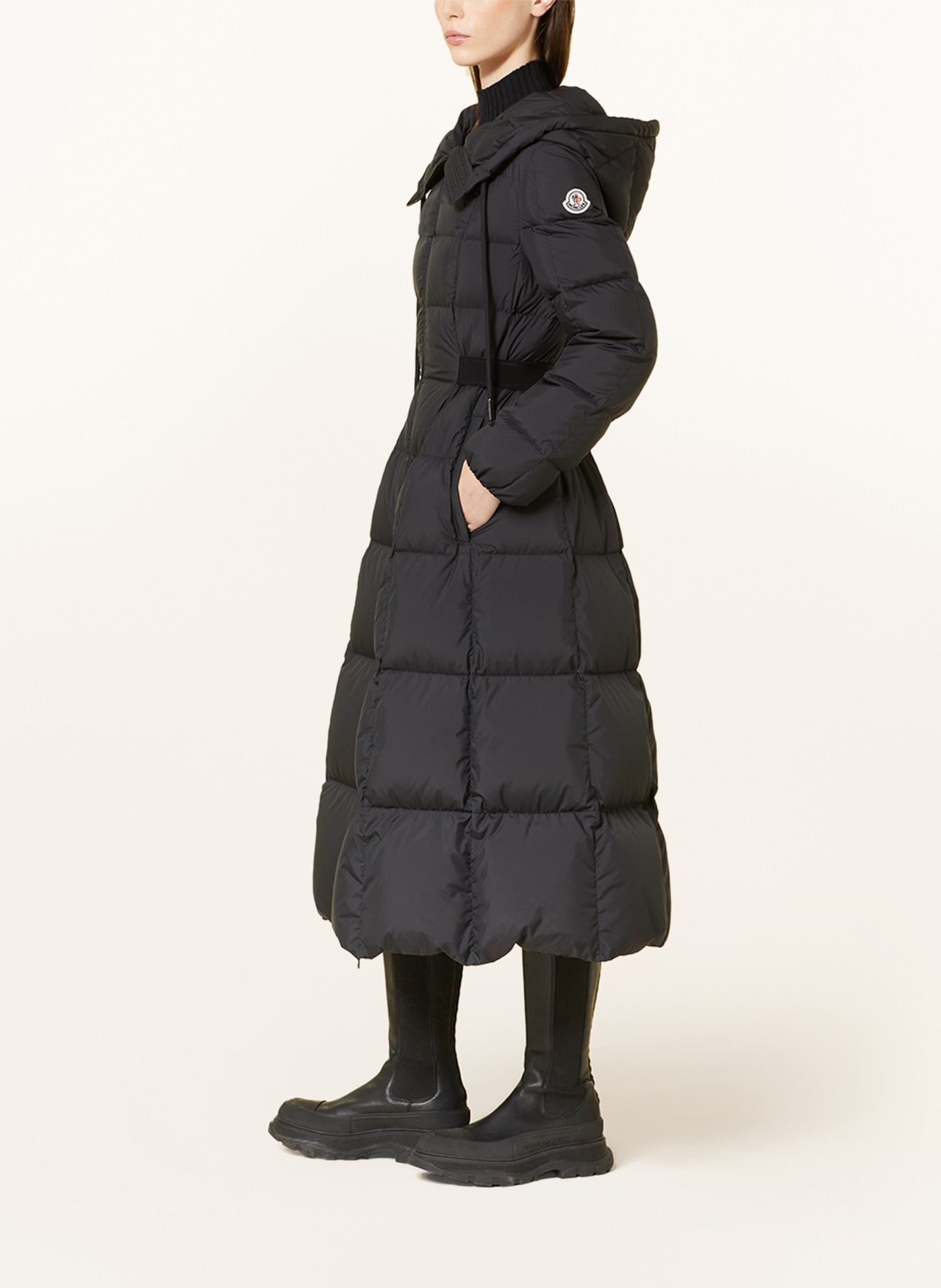 MONCLER Down coat, Color: BLACK (Image 4)