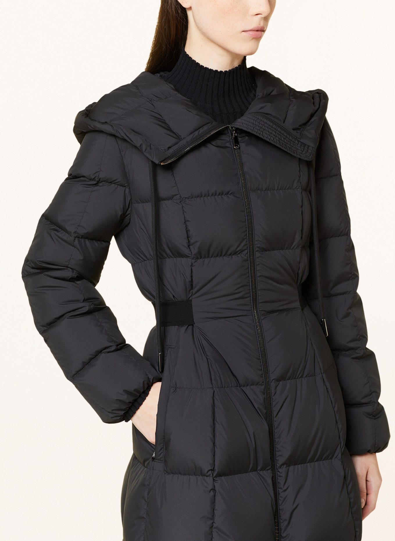 MONCLER Down coat, Color: BLACK (Image 5)