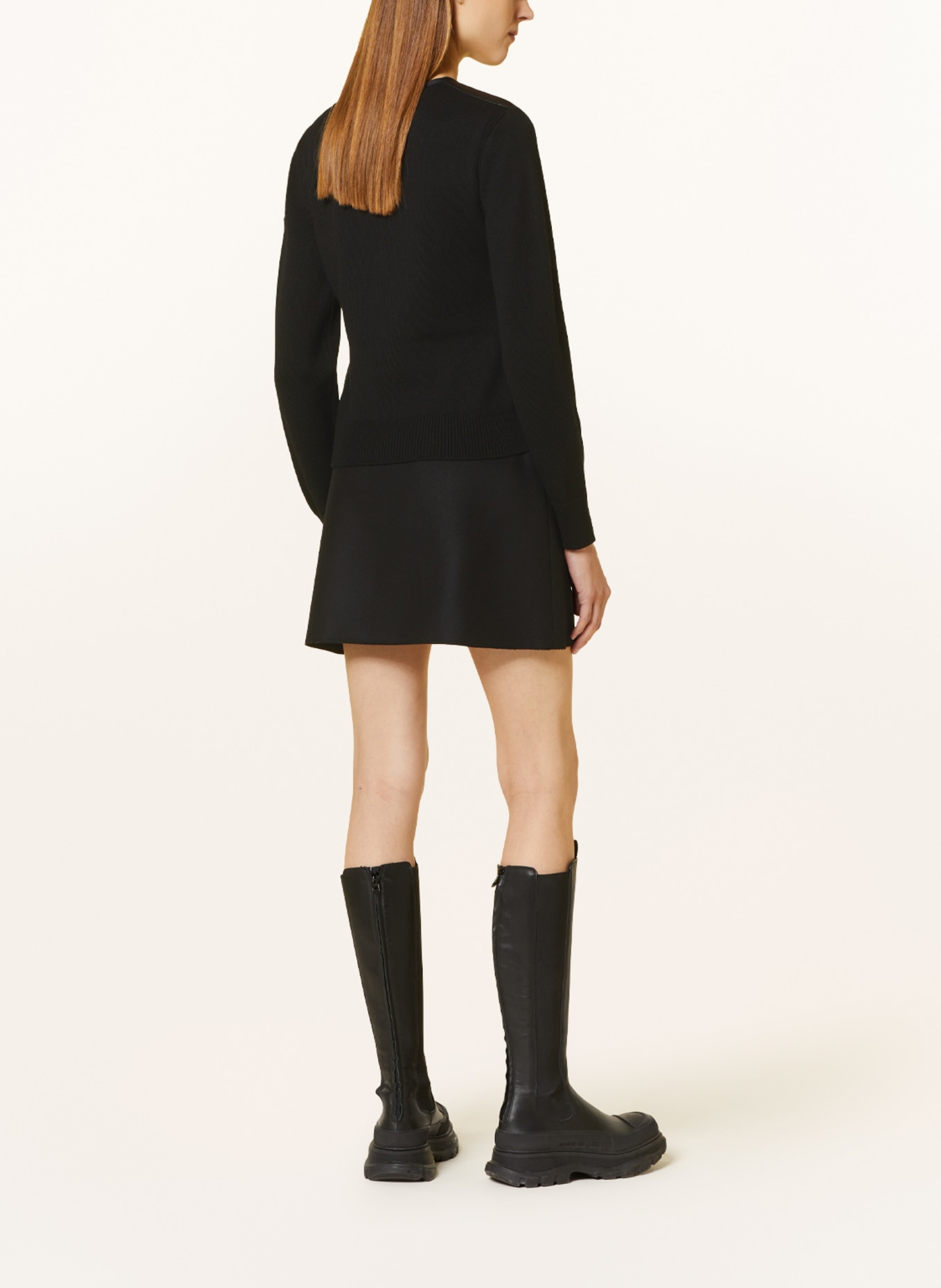 MONCLER Skirt, Color: BLACK (Image 3)