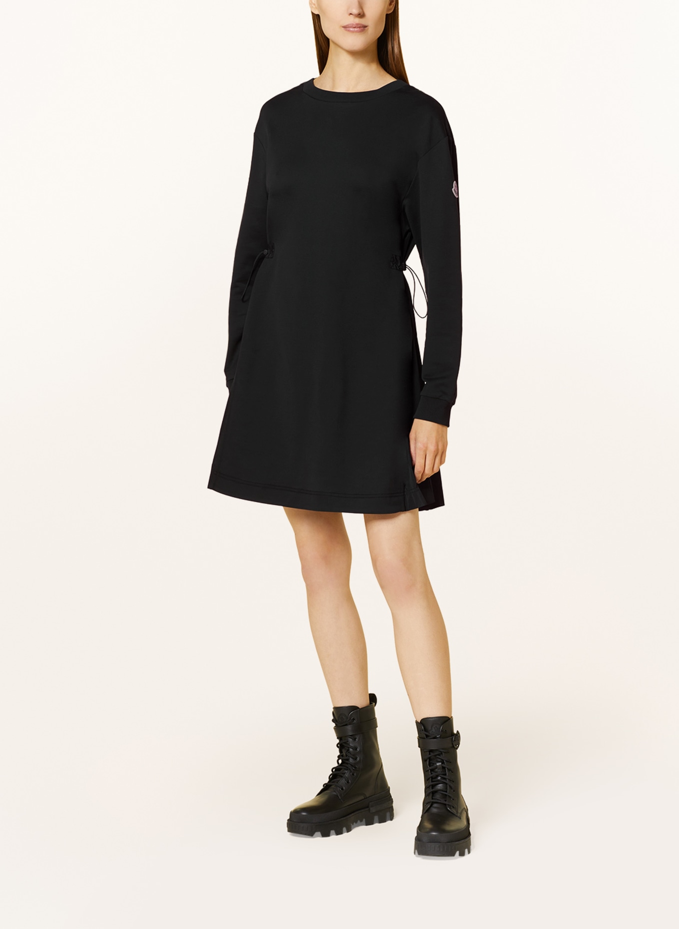 MONCLER Sweater dress, Color: BLACK (Image 2)