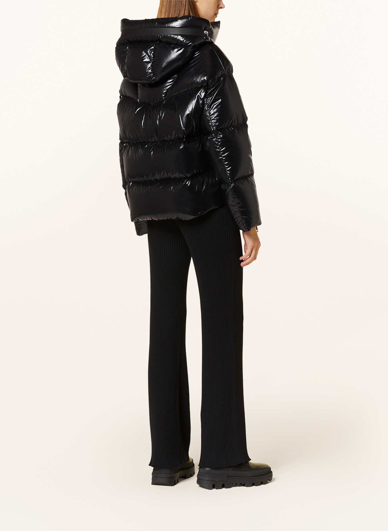MONCLER Down jacket HUPPE, Color: BLACK (Image 3)