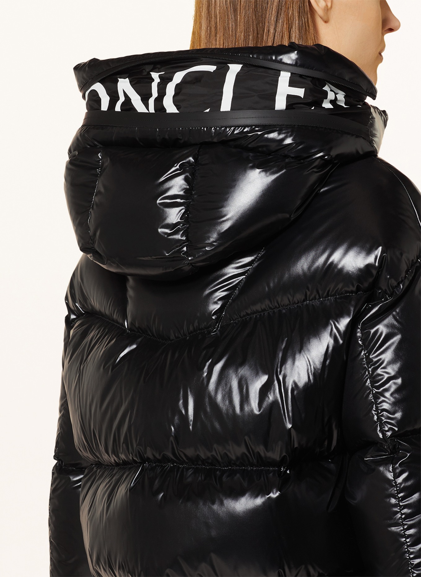 MONCLER Down jacket HUPPE, Color: BLACK (Image 6)