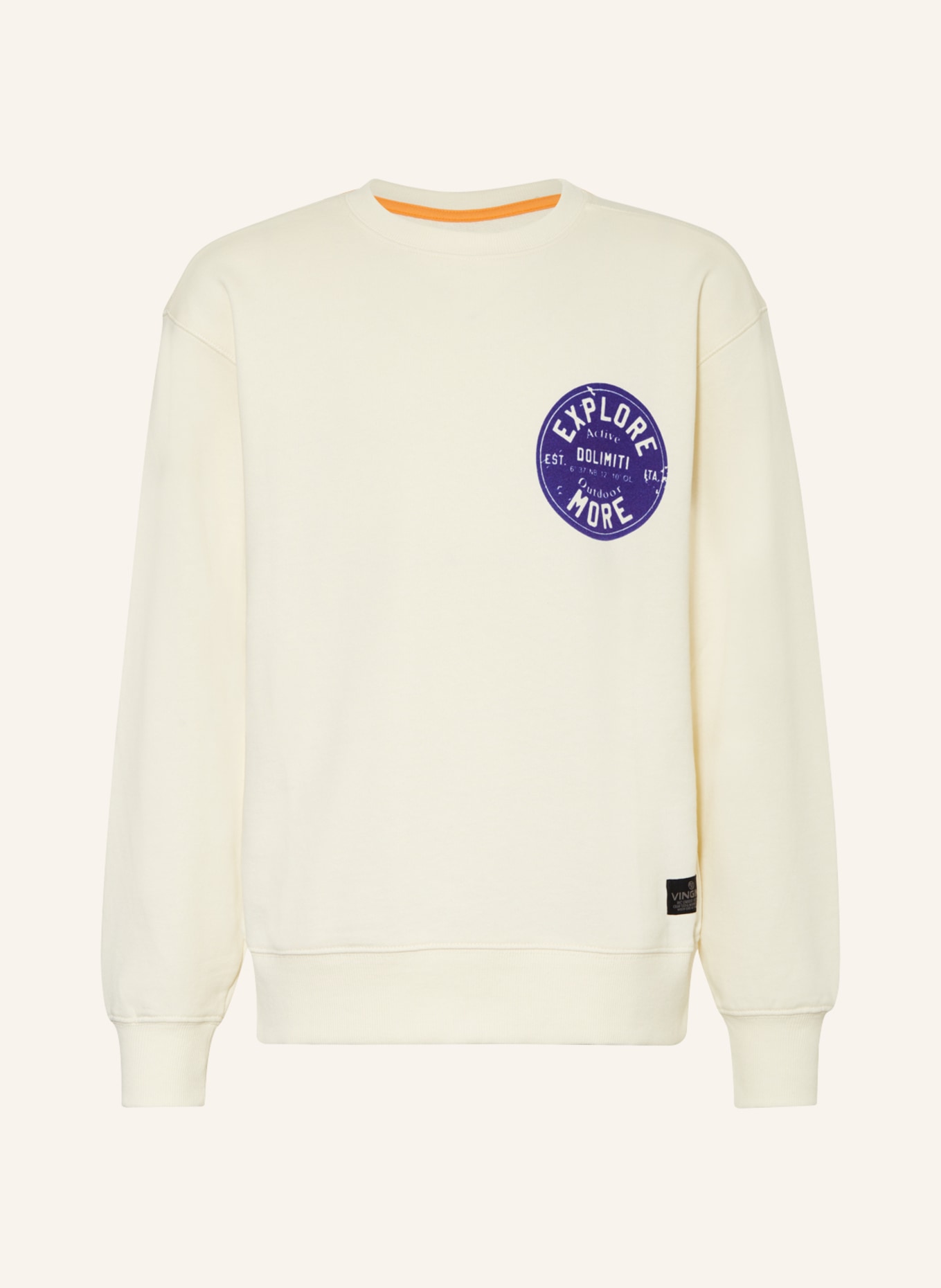 VINGINO Sweatshirt NILFO, Farbe: ECRU/ DUNKELBLAU (Bild 1)