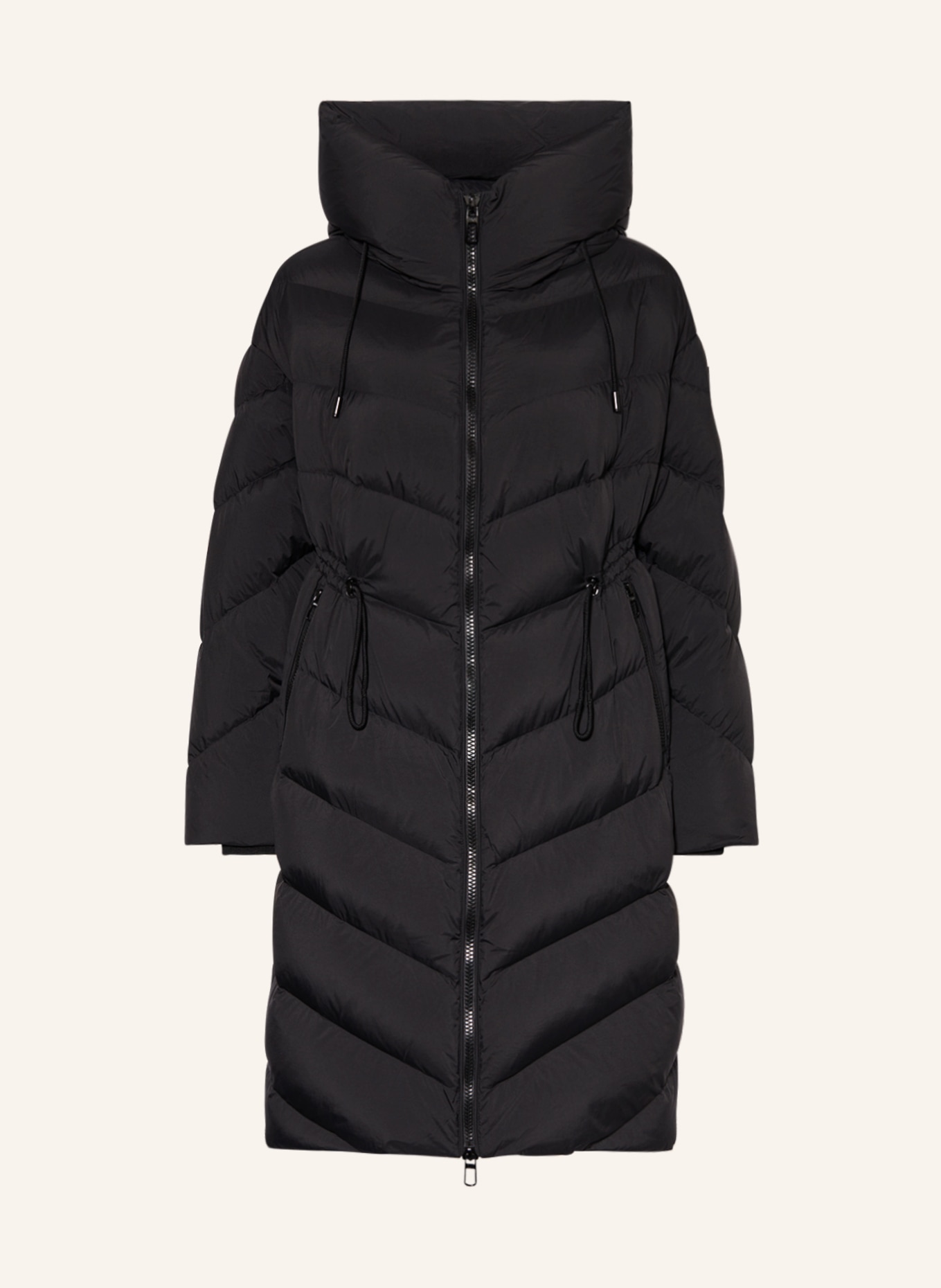 DUNO Down coat OPAL, Color: BLACK (Image 1)