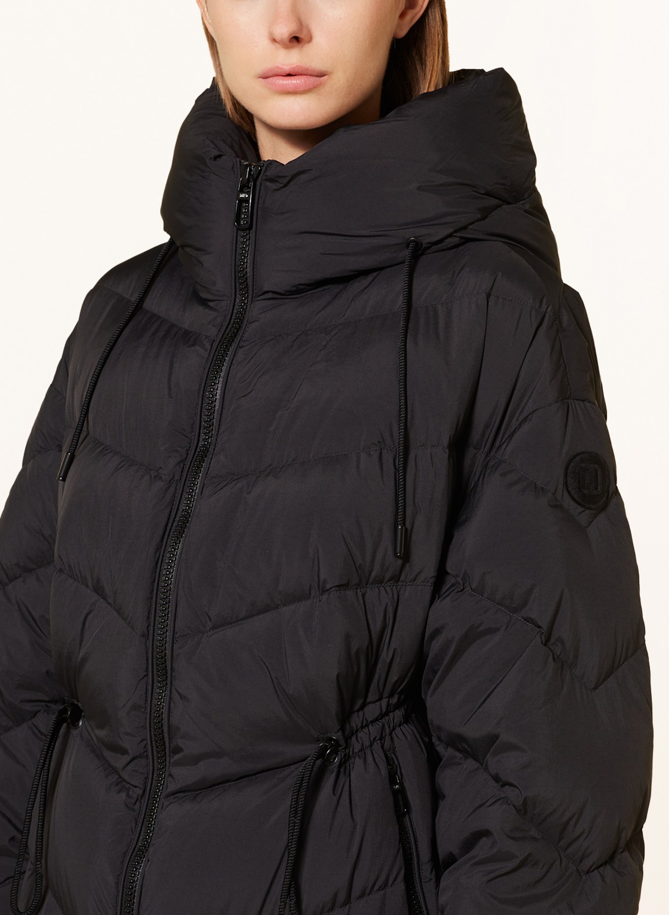 DUNO Down coat OPAL, Color: BLACK (Image 5)