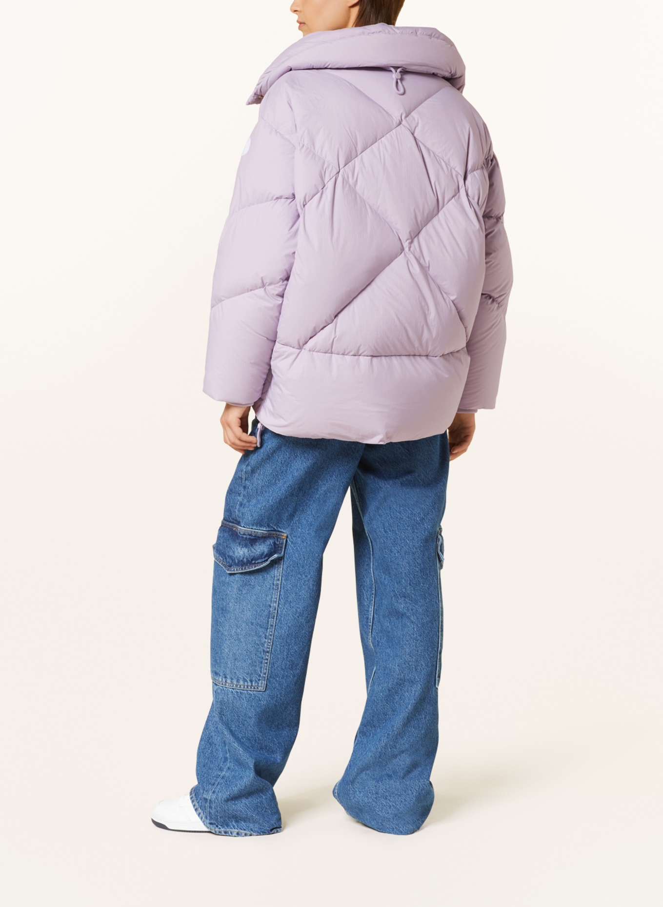 DUNO Down jacket LEXI, Color: LIGHT PURPLE (Image 3)