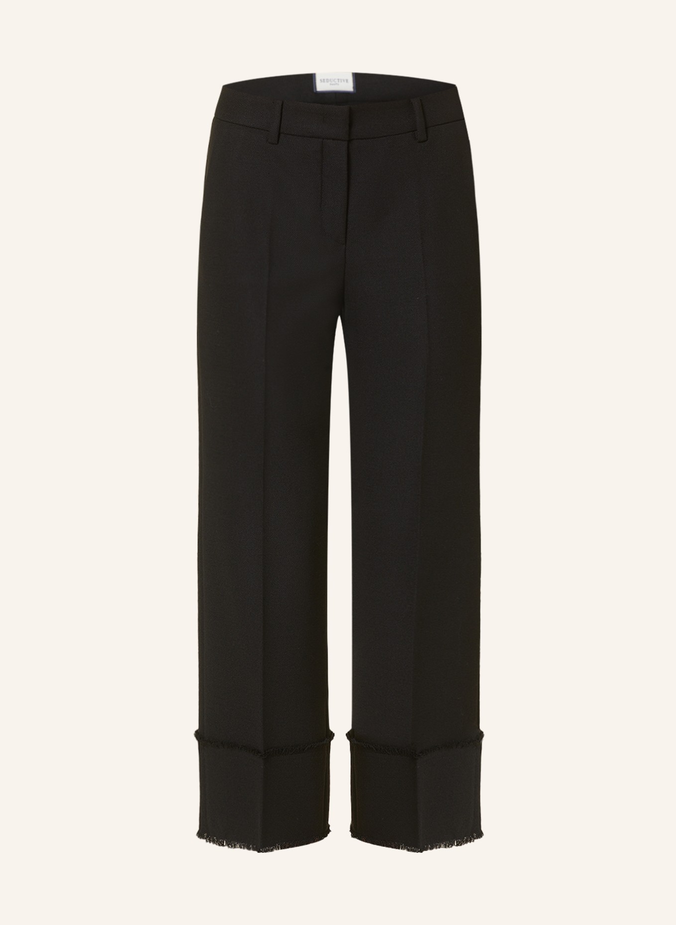 SEDUCTIVE 7/8 trousers MIA, Color: BLACK (Image 1)