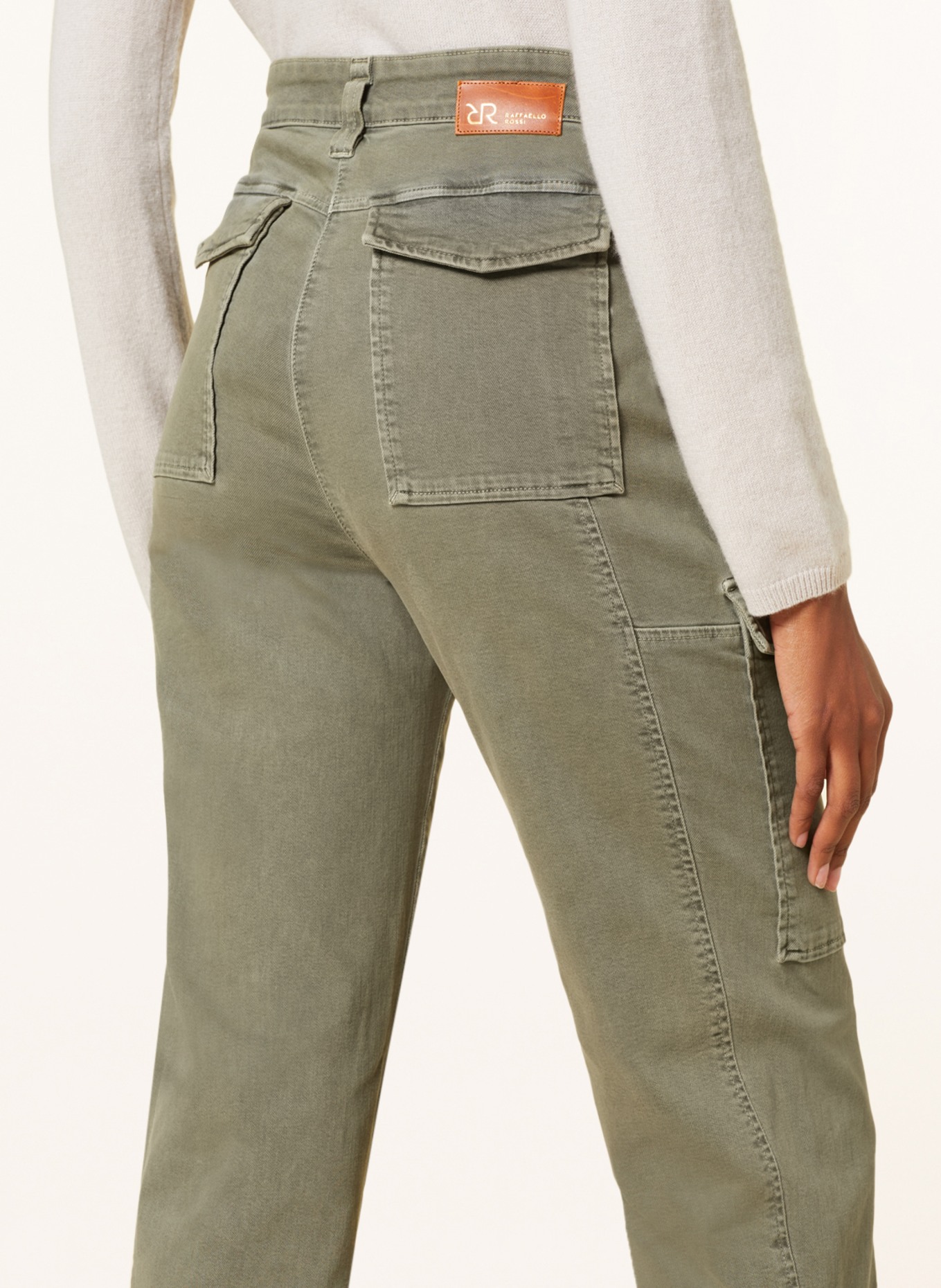 RAFFAELLO ROSSI Cargo jeans EDESSA, Color: OLIVE (Image 5)