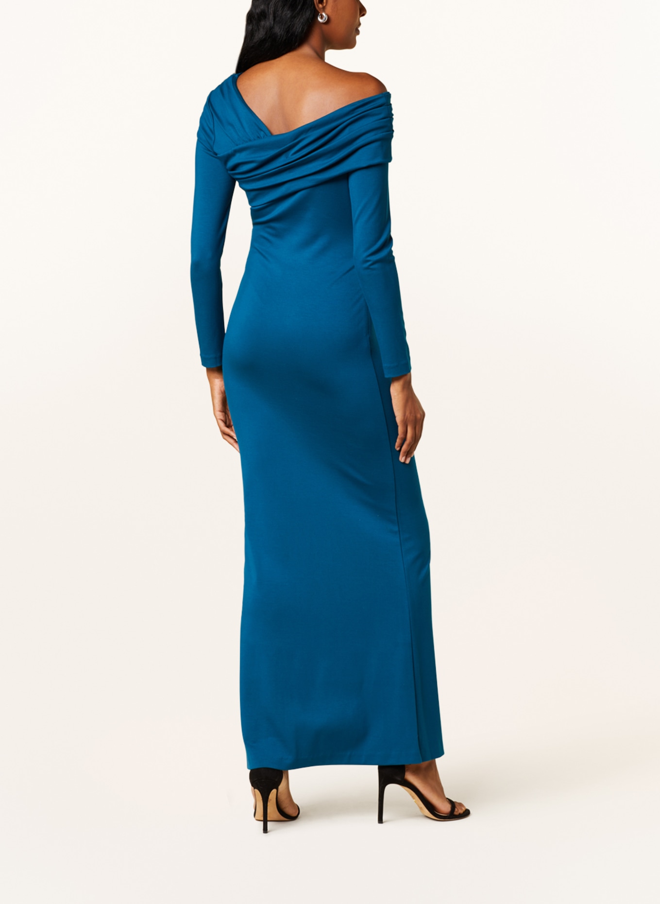 DIANE VON FURSTENBERG Jersey dress DOLORES, Color: TEAL (Image 3)