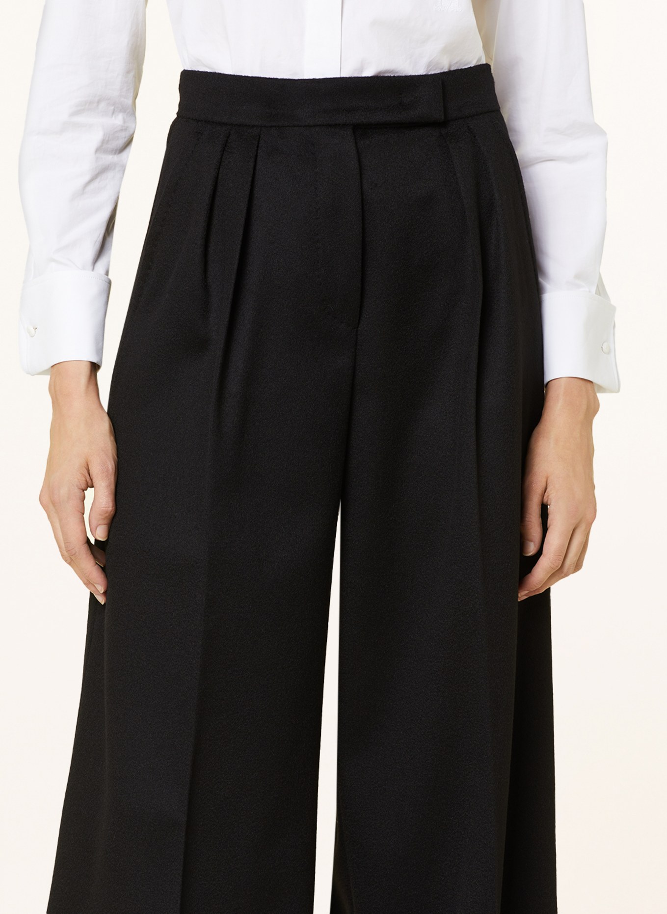 Max Mara Wide leg trousers WERTHER, Color: BLACK (Image 5)