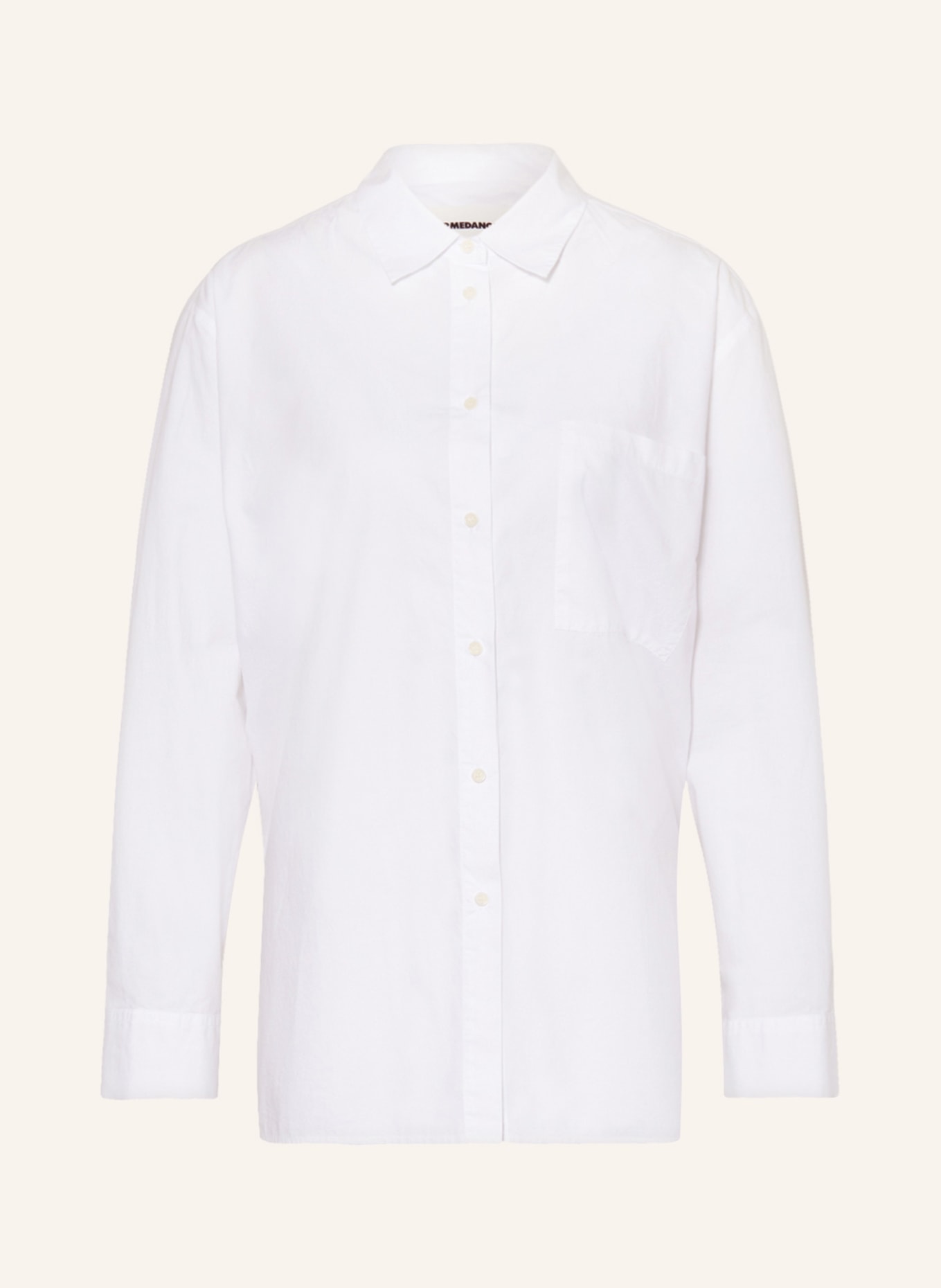 ARMEDANGELS Oversized shirt blouse EALGAA, Color: WHITE (Image 1)