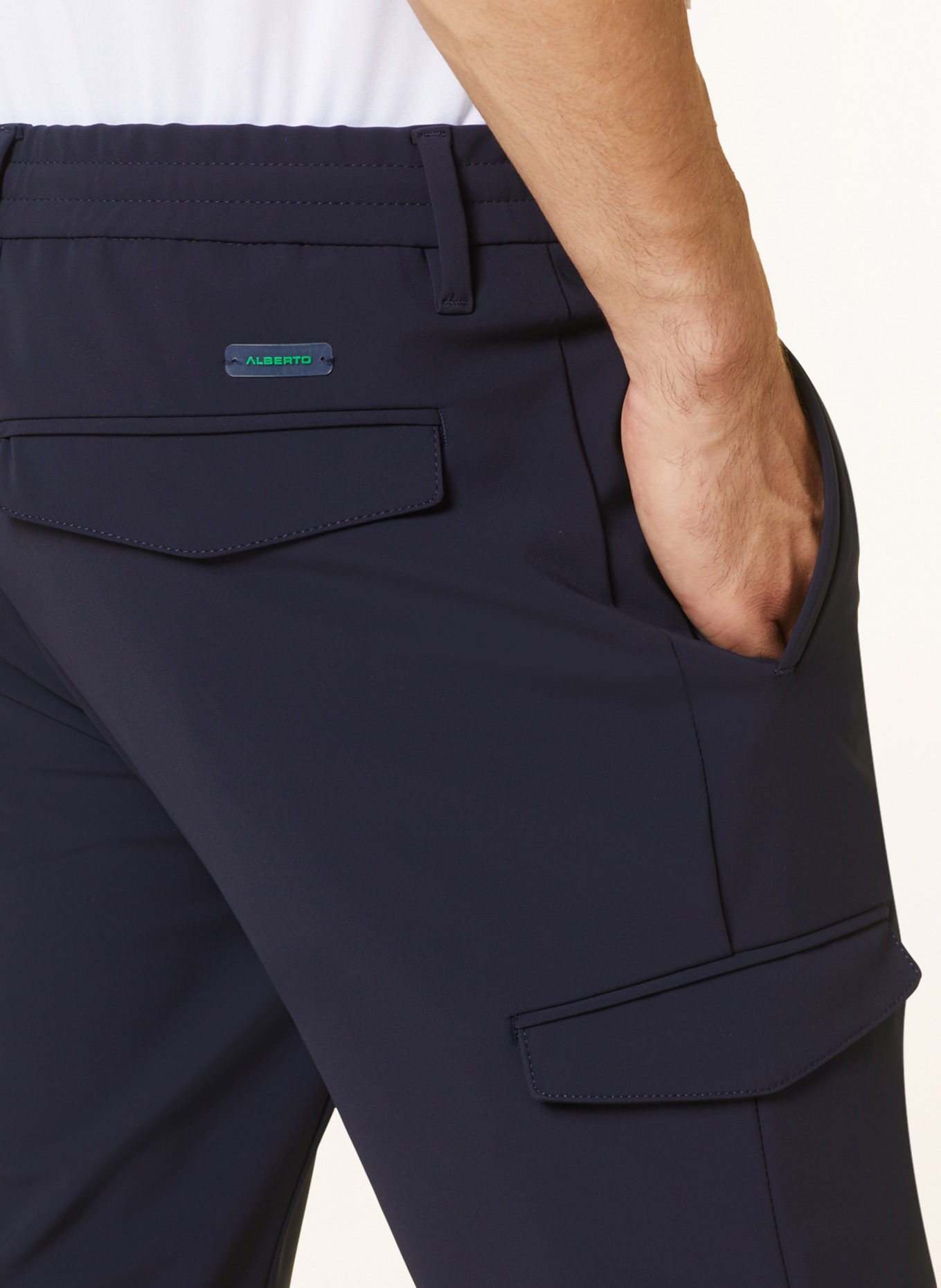 ALBERTO Golf trousers CLAY-G, Color: DARK BLUE (Image 5)