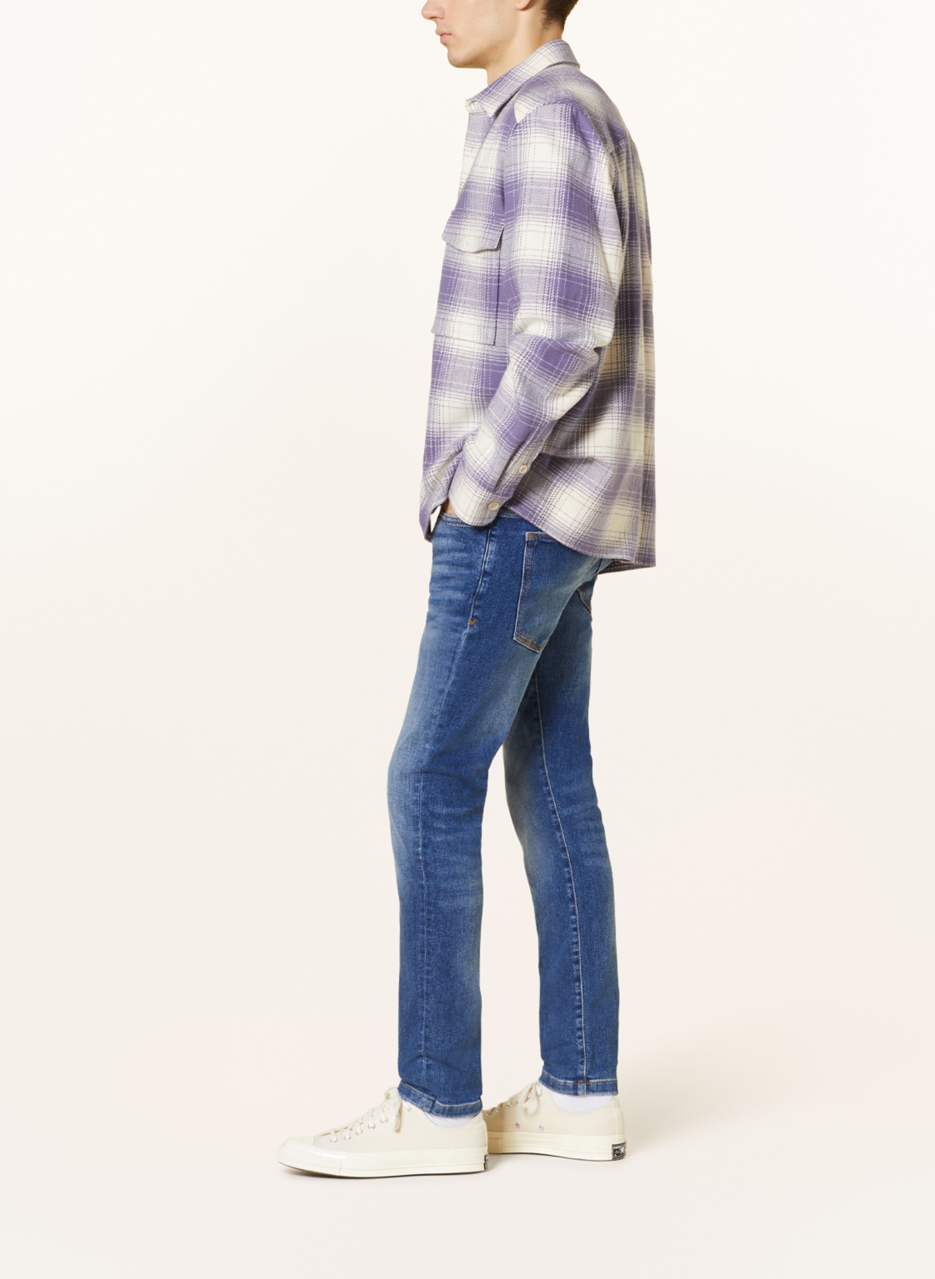 DRYKORN Jeans JAZ Skinny Fit, Farbe: 3510 BLAU (Bild 4)