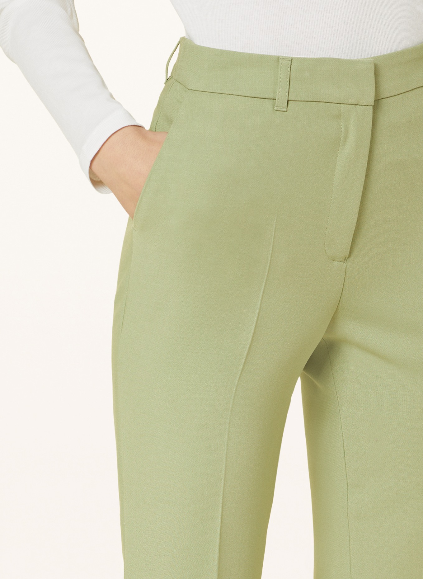 s.Oliver BLACK LABEL Trousers, Color: LIGHT GREEN (Image 5)