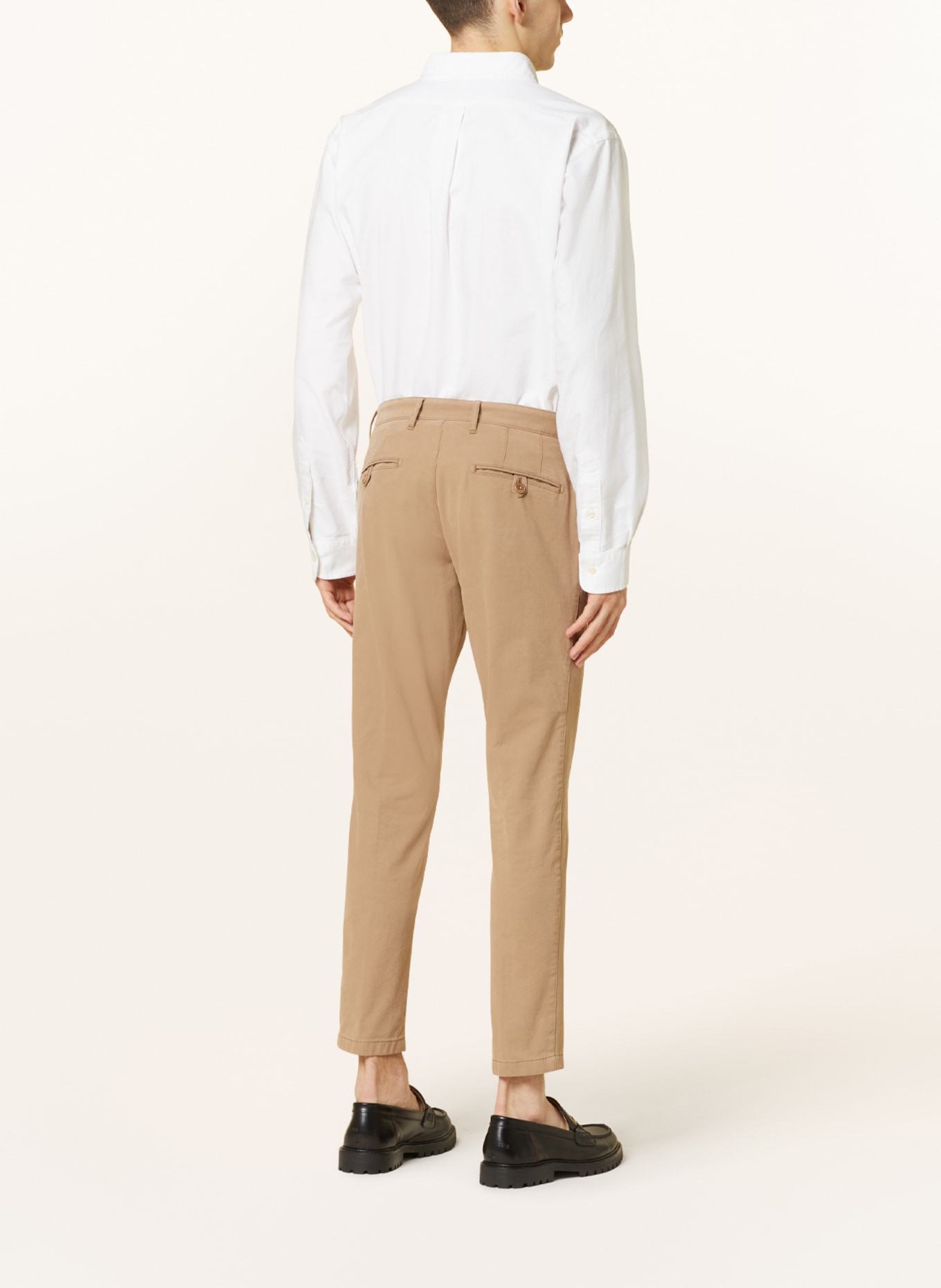 DRYKORN Trousers MAD slim fit, Color: CAMEL (Image 3)