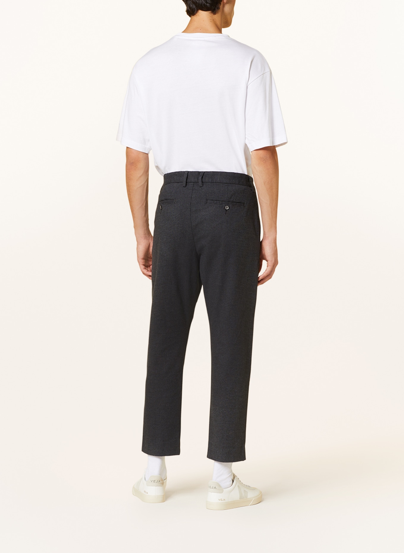 PAUL Chinos tapered fit, Color: GRAY/ BLACK (Image 3)