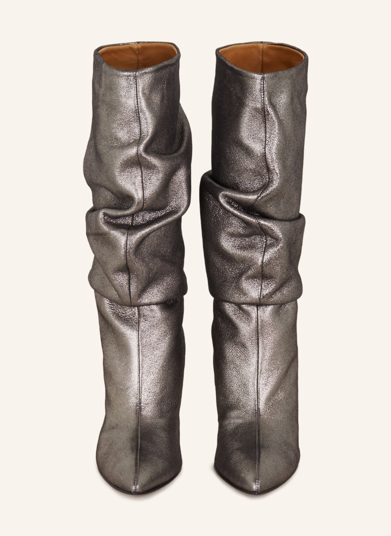 Toral Ankle boots SLOUCHY, Color: SILVER (Image 3)