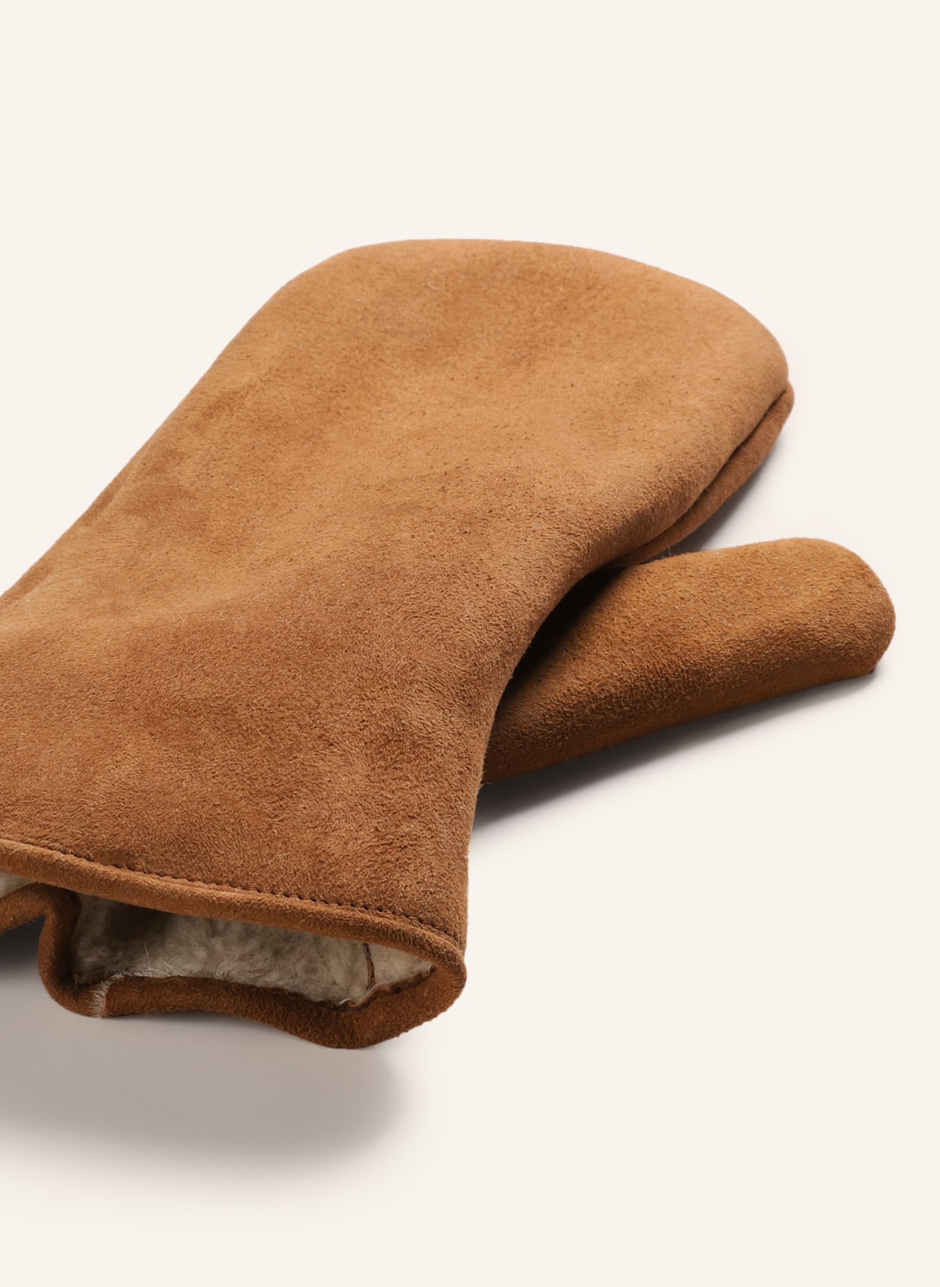 TR HANDSCHUHE WIEN Leather mittens, Color: COGNAC (Image 2)