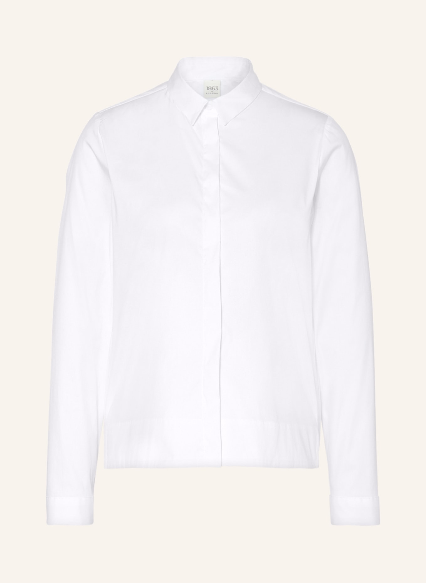 ETERNA Oversized shirt blouse, Color: WHITE (Image 1)